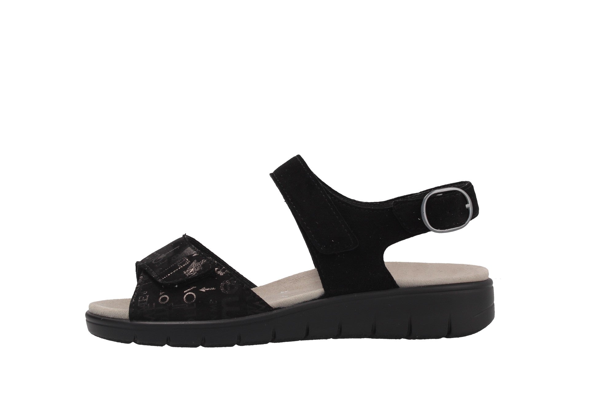 Dunja – black – sandals – D4145