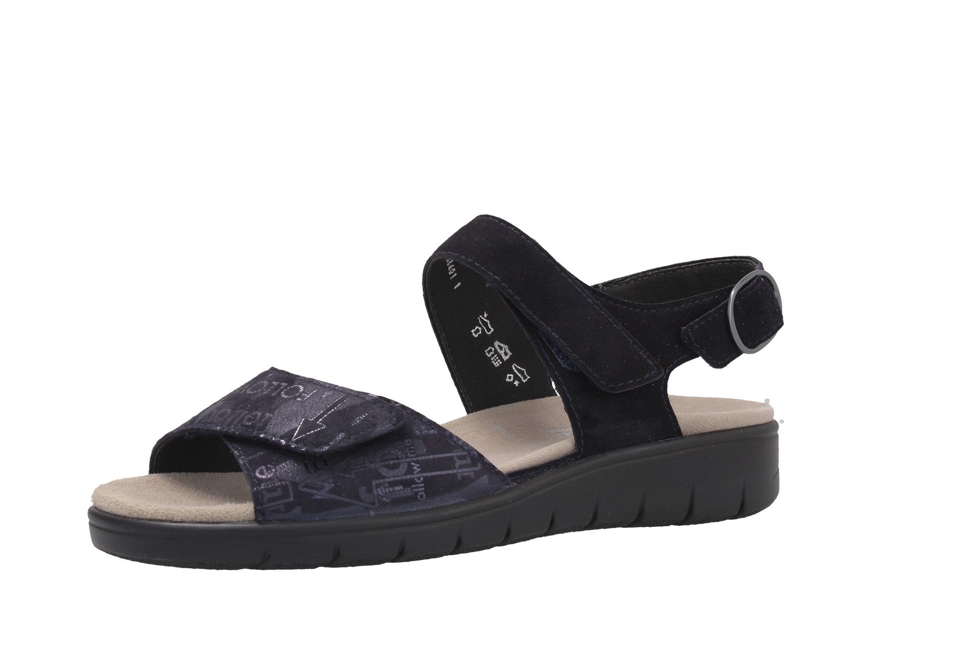 Dunja – midnightblue – Sandalette – D4145