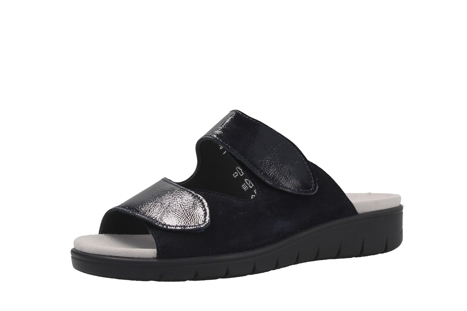 Dunja – midnightblue – Pantolette – D4265