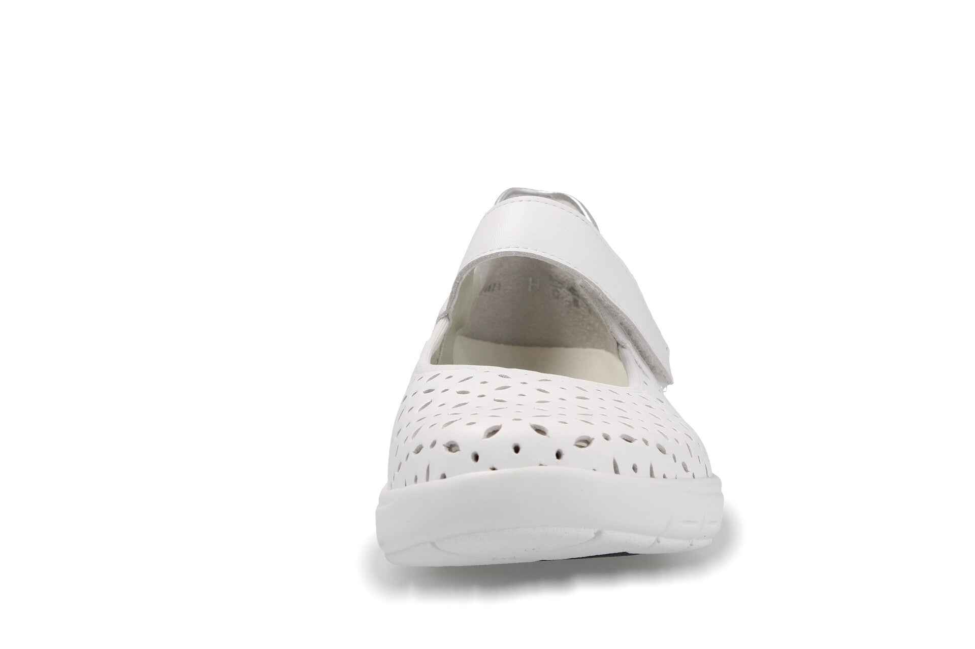 Greta – weiss/silber – Ballerina – G4075