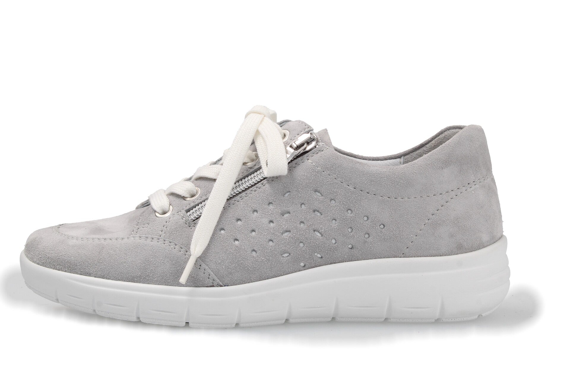 Greta – perle/silber – Schnürschuh – G4165