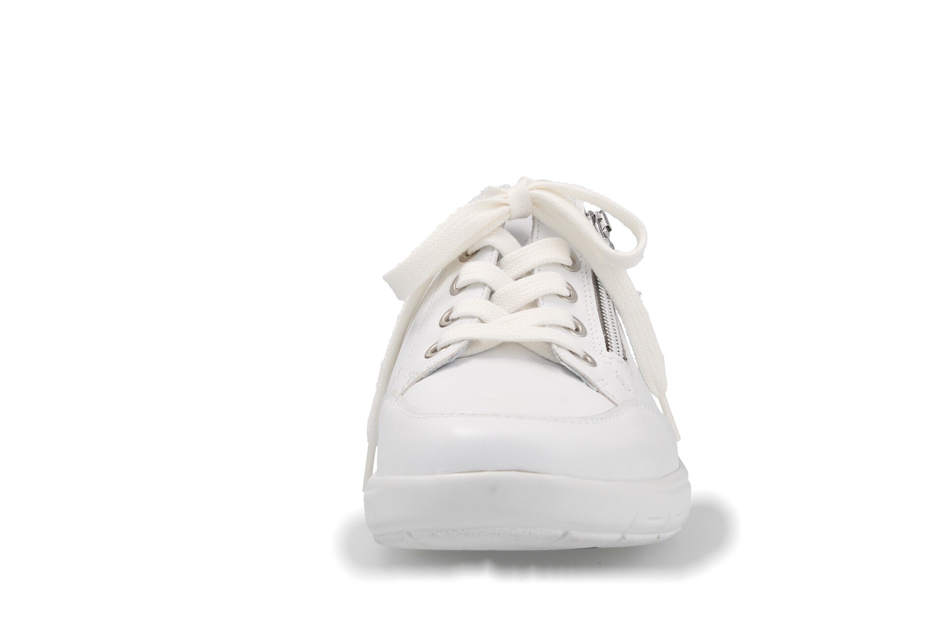 Gudrun – weiss/silber – Schnürschuh – G5165