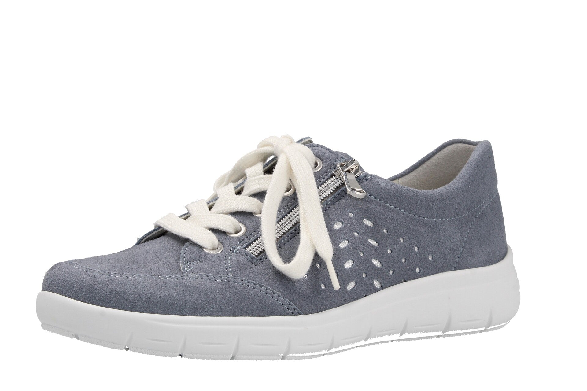 Gudrun – sky/silber – Schnürschuh – G5165