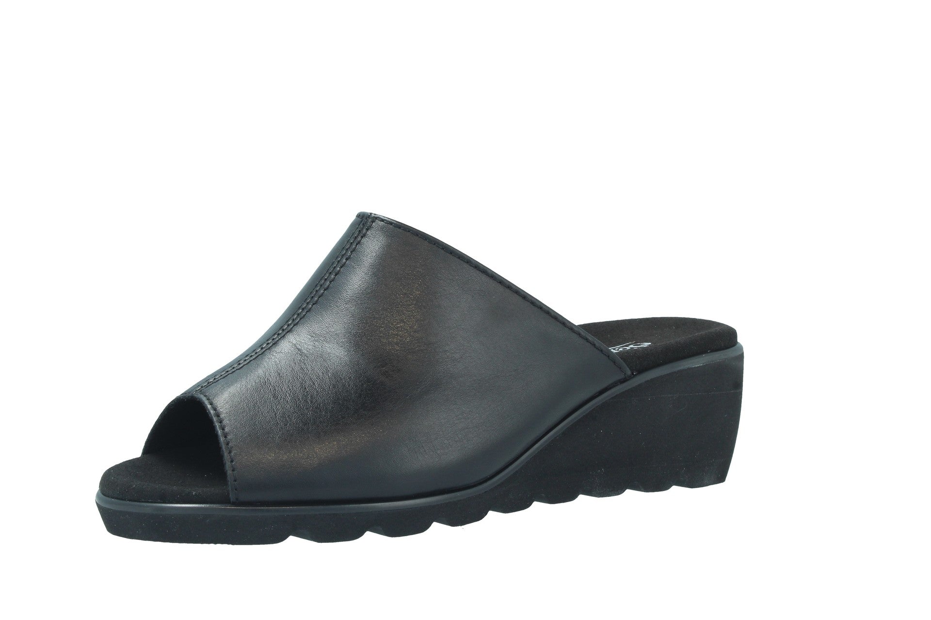 Inka – schwarz – Pantolette – I1023