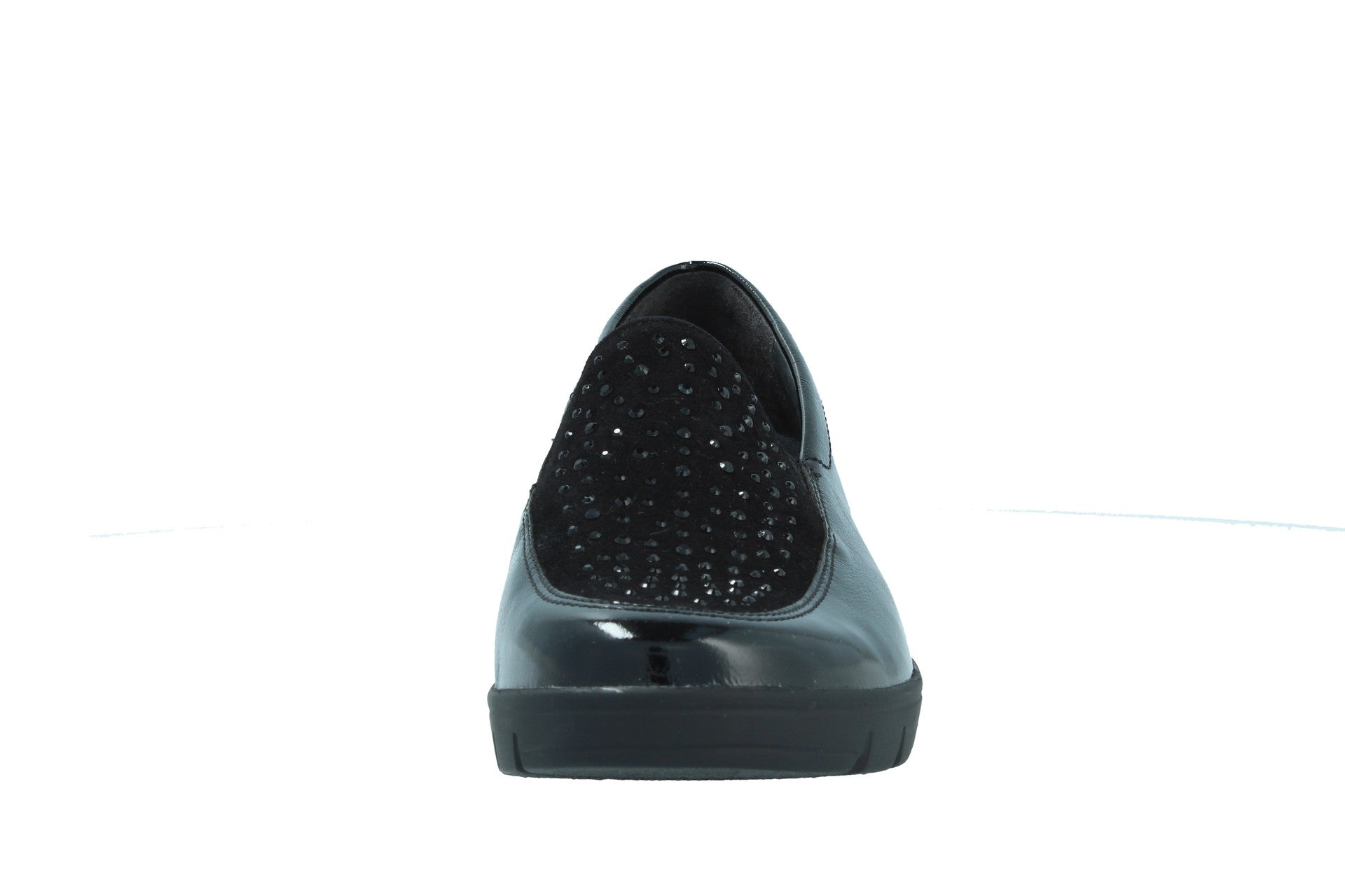 Judith – black – slippers – J7155