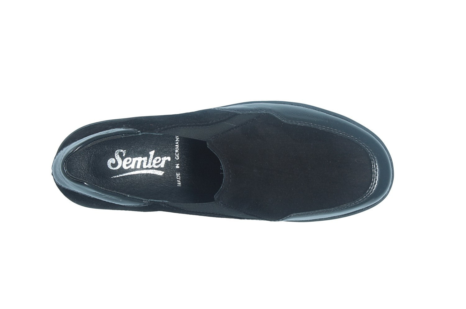 Judith – black – slippers – J7165
