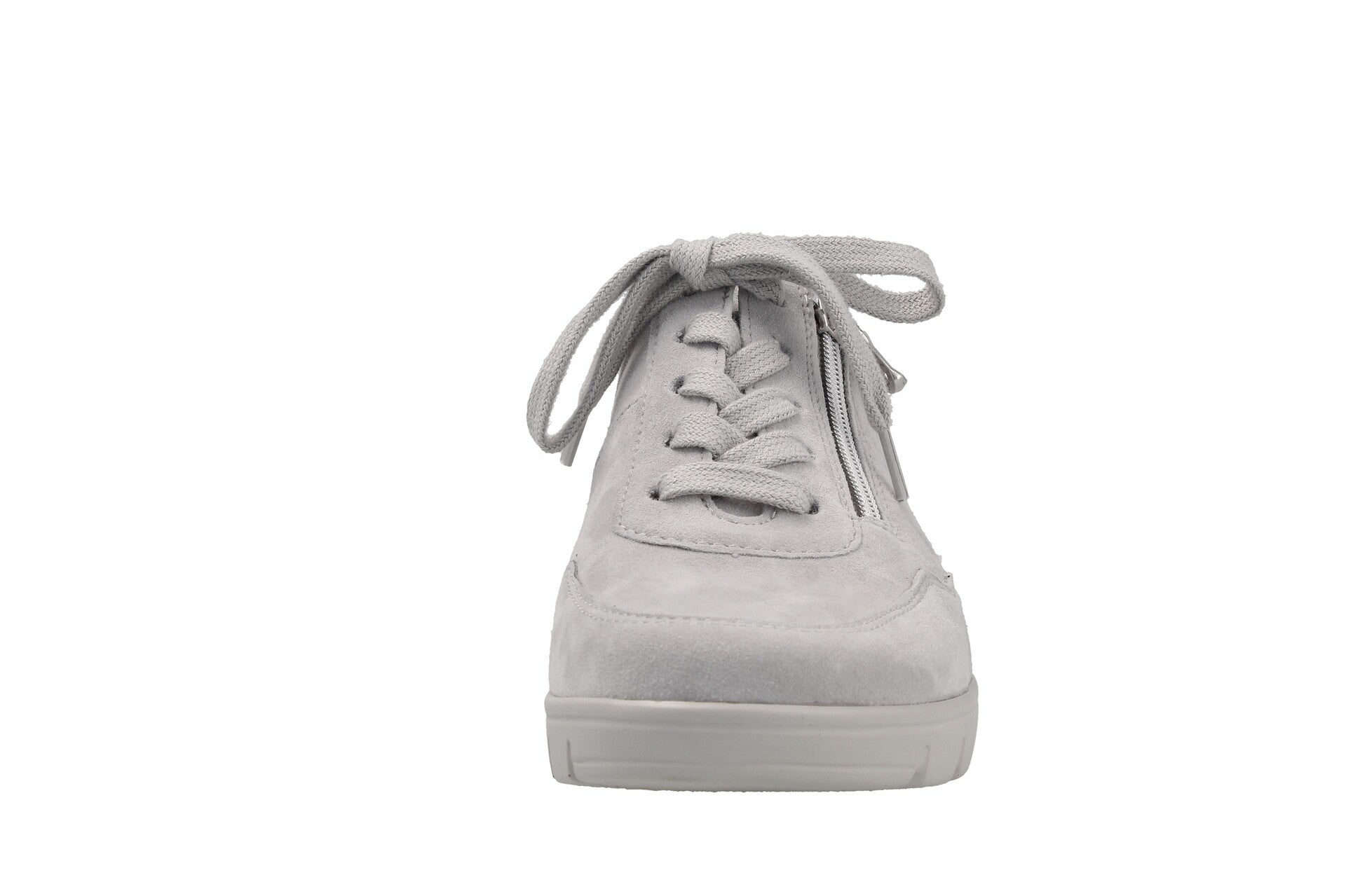 Judith – silver/pearl – lace-up shoe – J7245