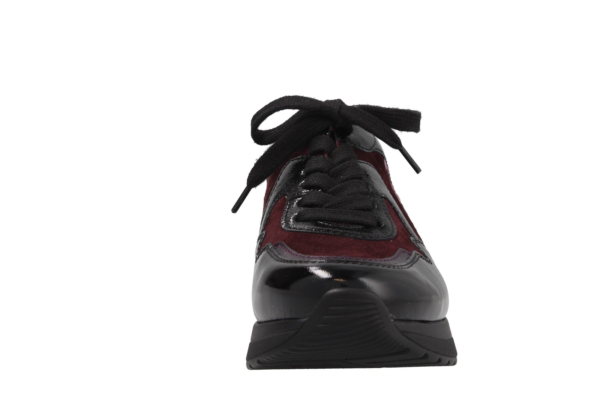 Lilly – schwarz/cassis/lila – Sneaker – L1015