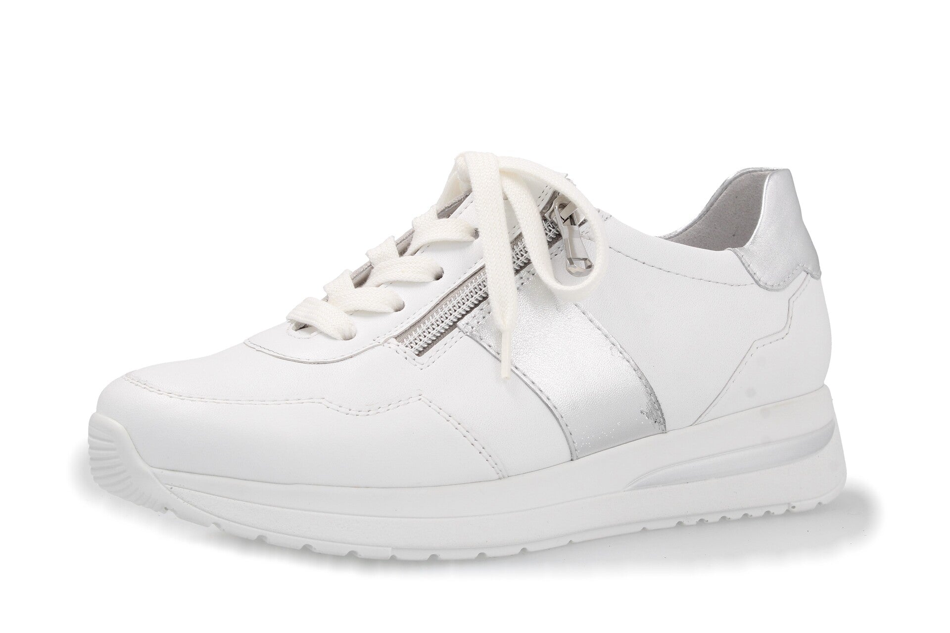 Lilly – weiss/silber – Sneaker – L1035