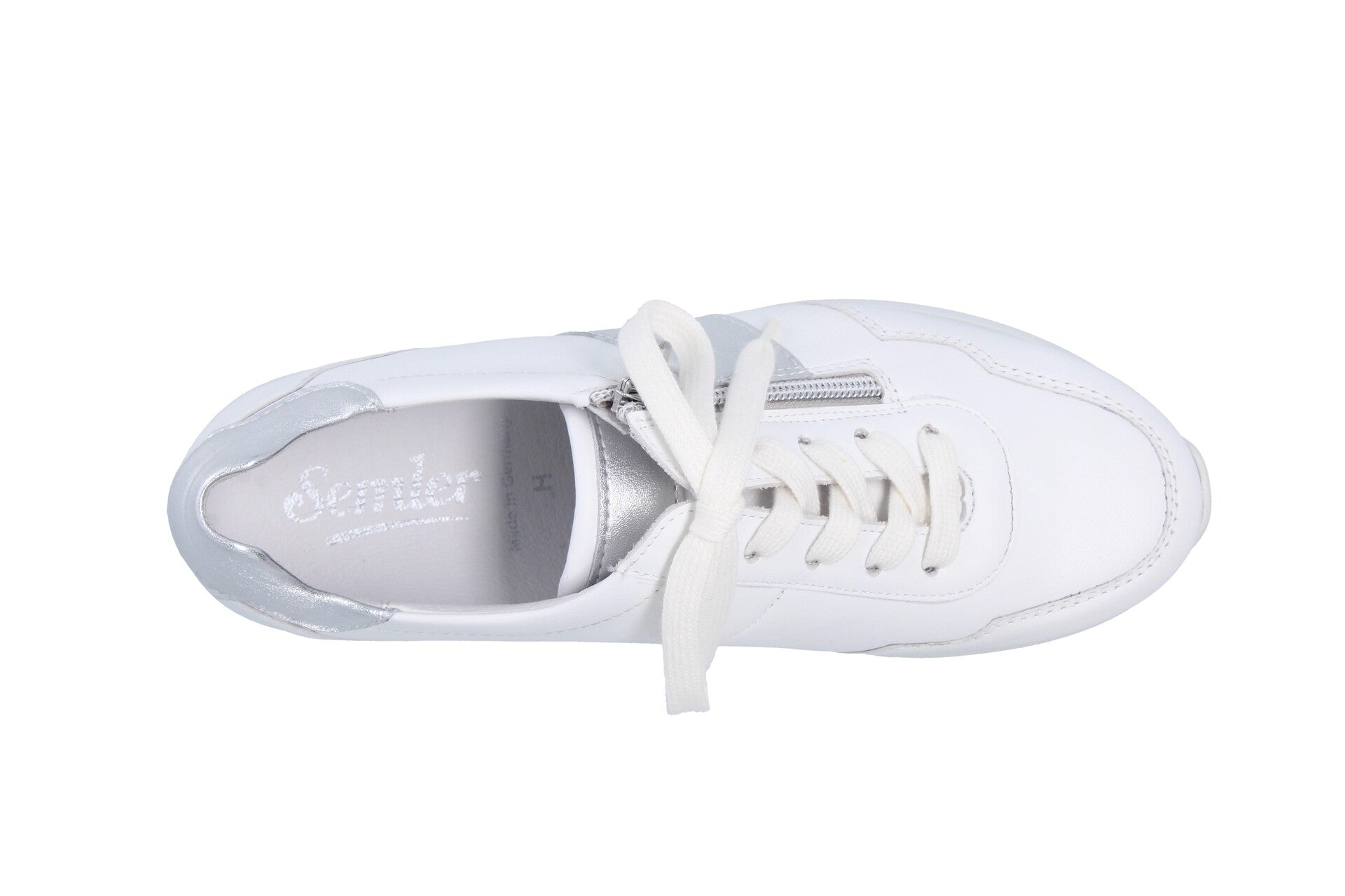 Lilly – weiss/silber – Sneaker – L1035