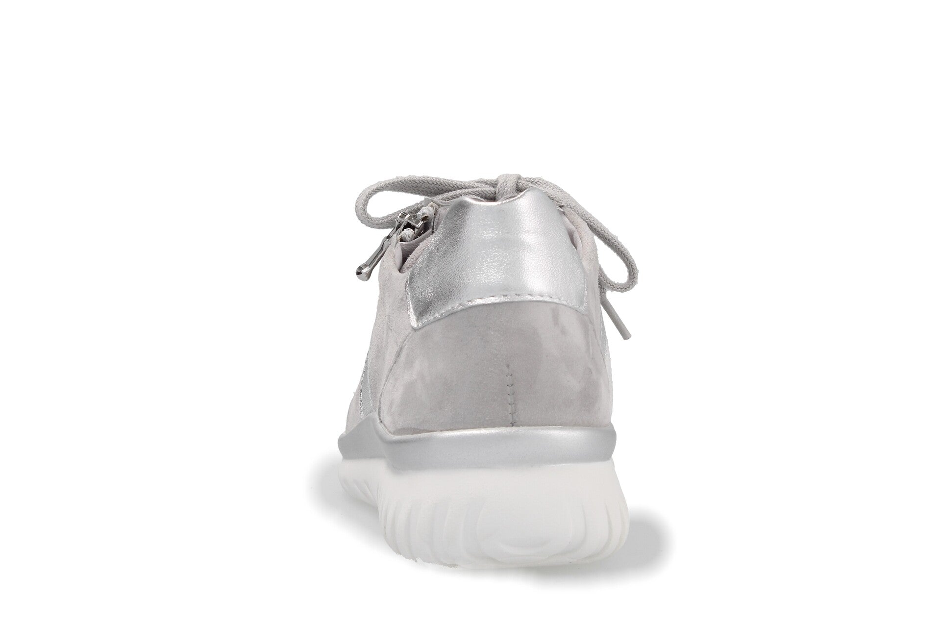 Lena – perle/weiss/silber – Schnürschuh – L5315