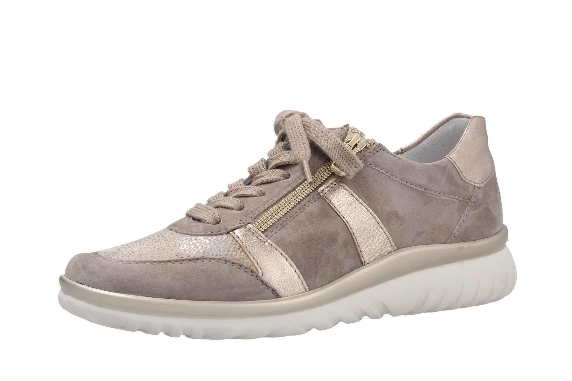 Lena – panna/dune – lace-up shoe – L5315