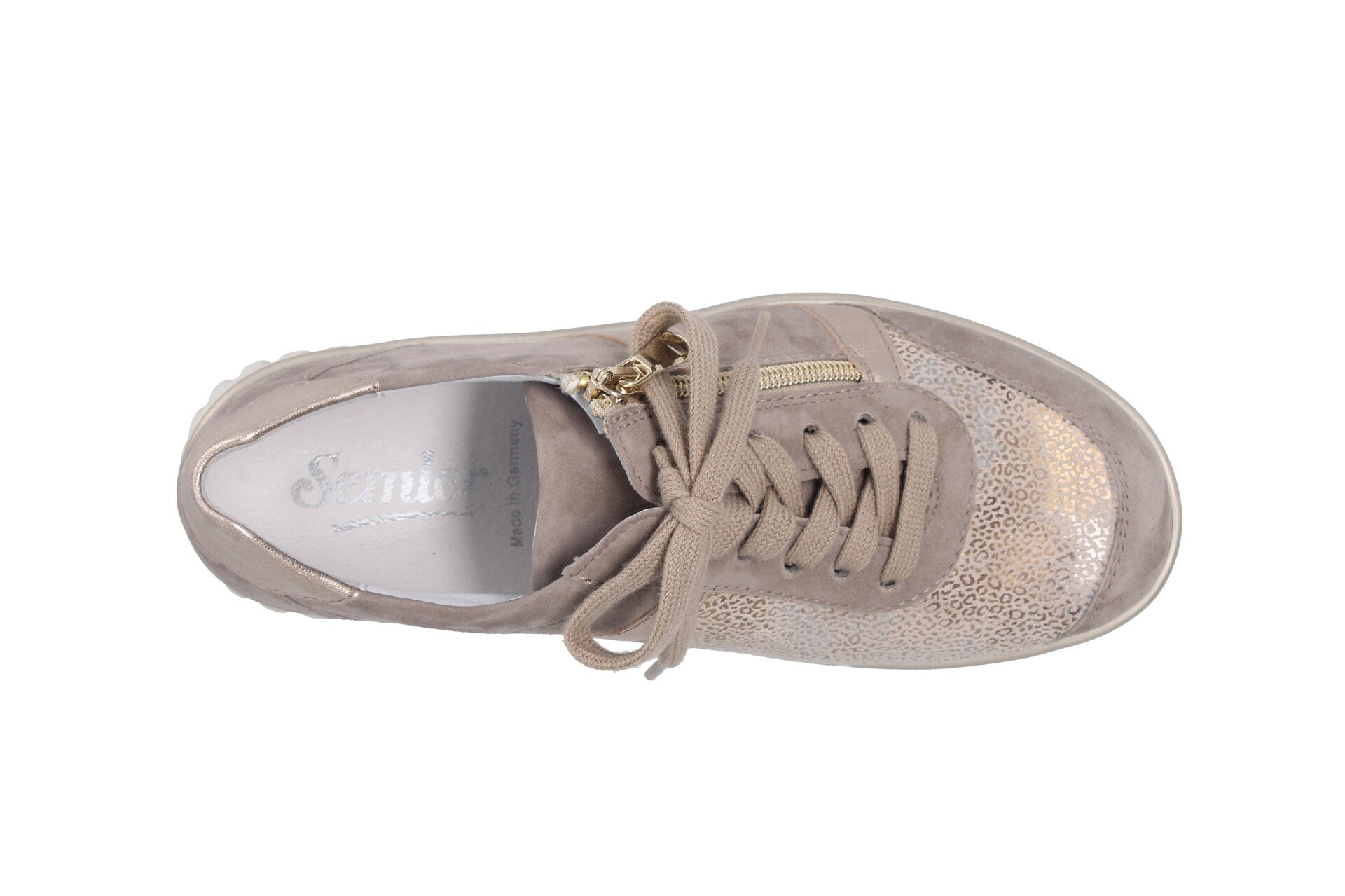 Lena – panna/dune – lace-up shoe – L5315