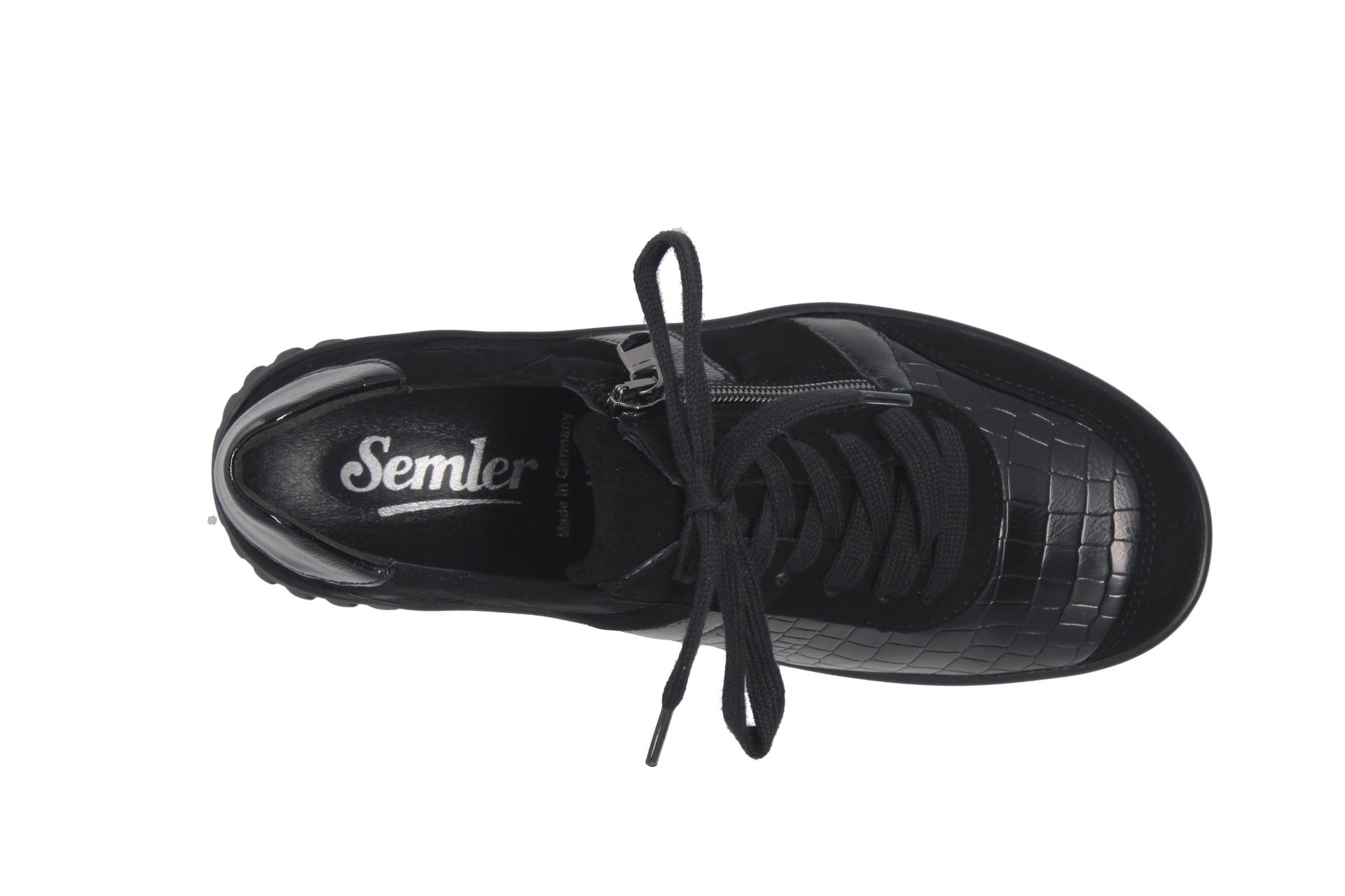 Lena – schwarz – Schnürschuh – L5315