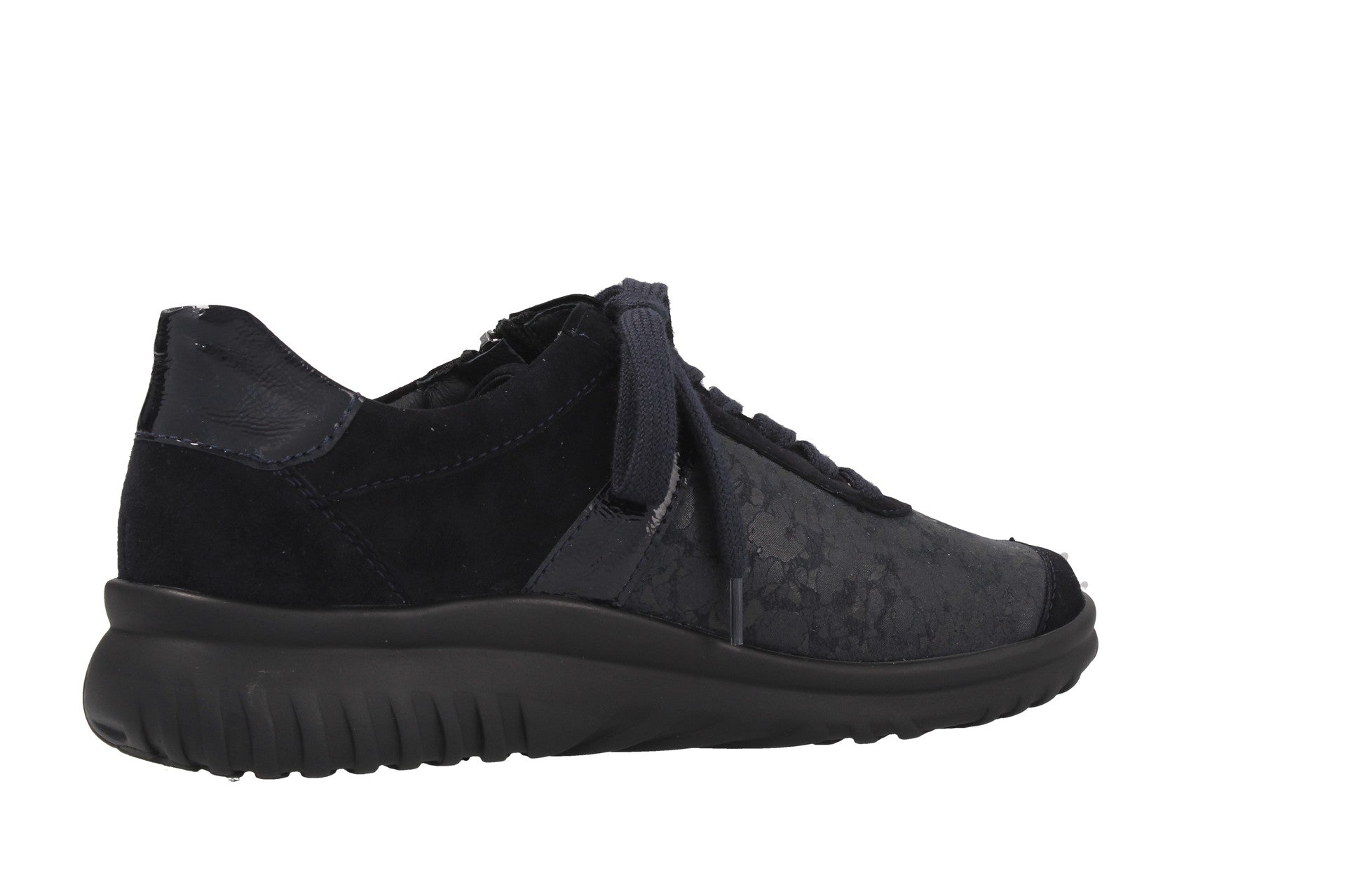 Lena – bleu nuit – chaussure à lacets – L5315