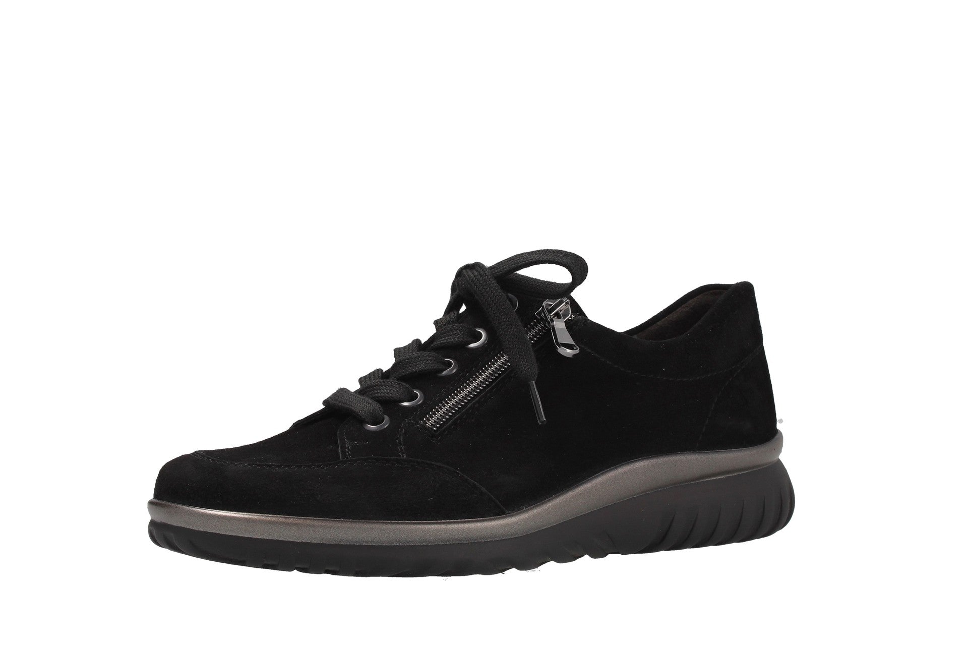 Larissa – black – lace-up shoe – L8135