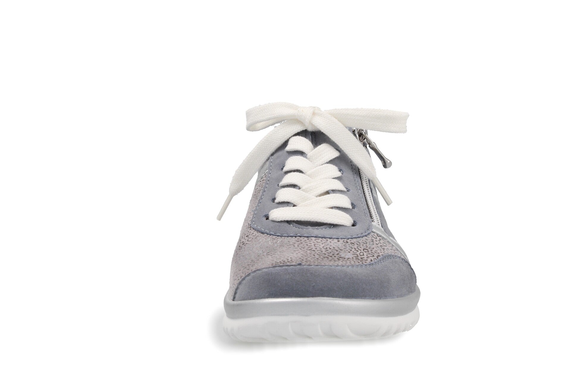 Larissa – ciel/argent – chaussure à lacets – L8315
