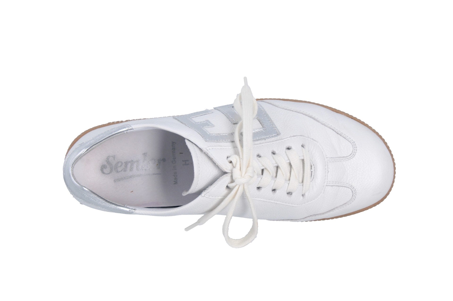 Steffi – weiss/silber – Sneaker – S4016