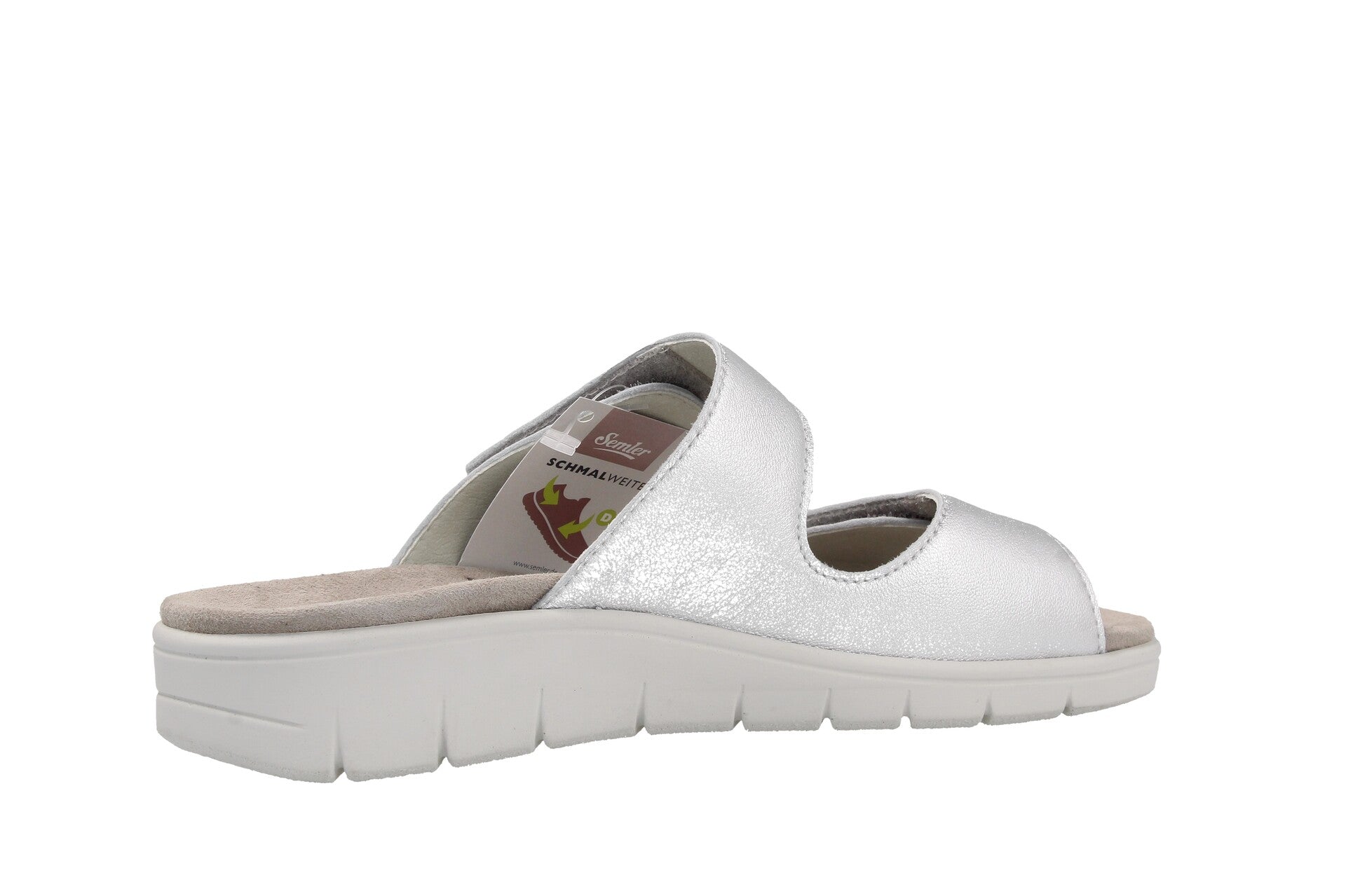 Teresa – silber – Pantolette – T2165
