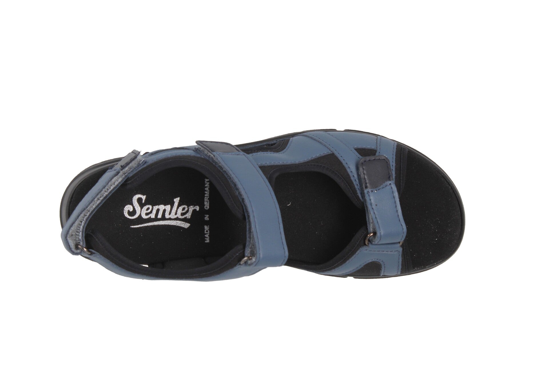 Wiebke – sky/ocean/schwarz – Sandalette – W3165