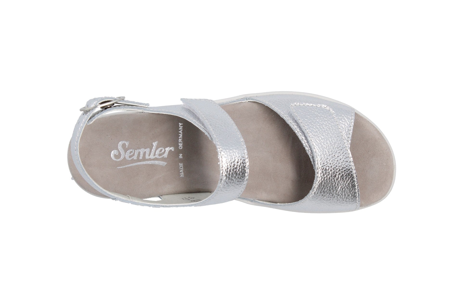 Dunja – silber – Sandalette – D4145