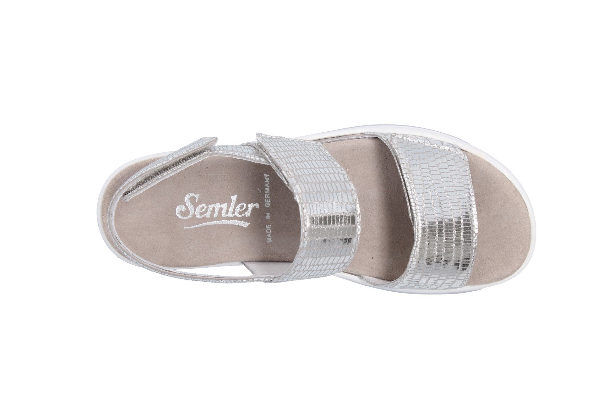 Hanna – silber – Sandalette – H3015