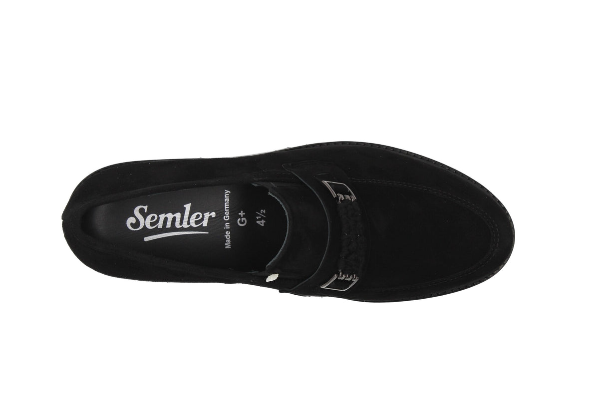 Bärbel – schwarz – Slipper – B3117