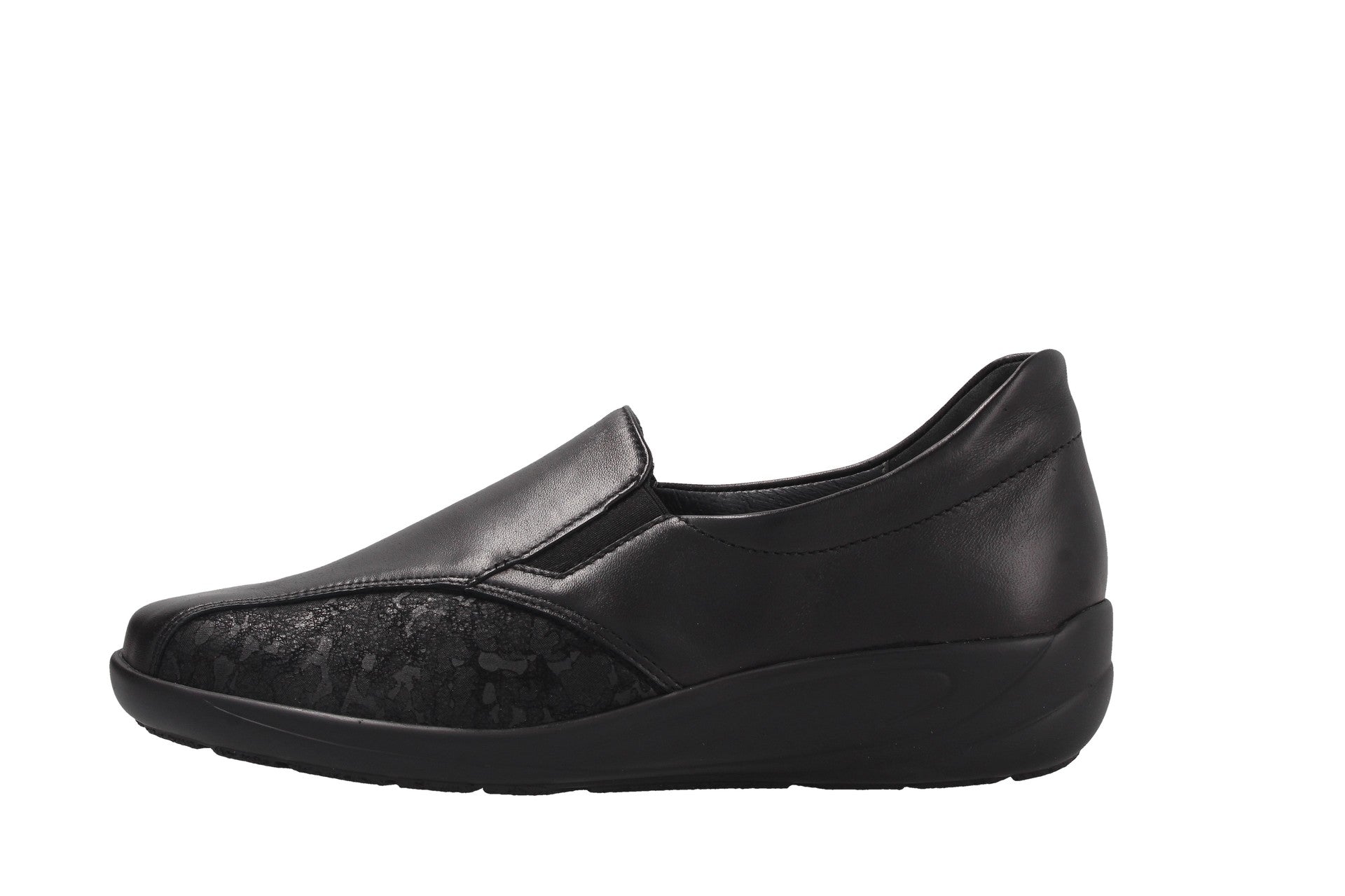 Birgit – schwarz – Slipper – B6615