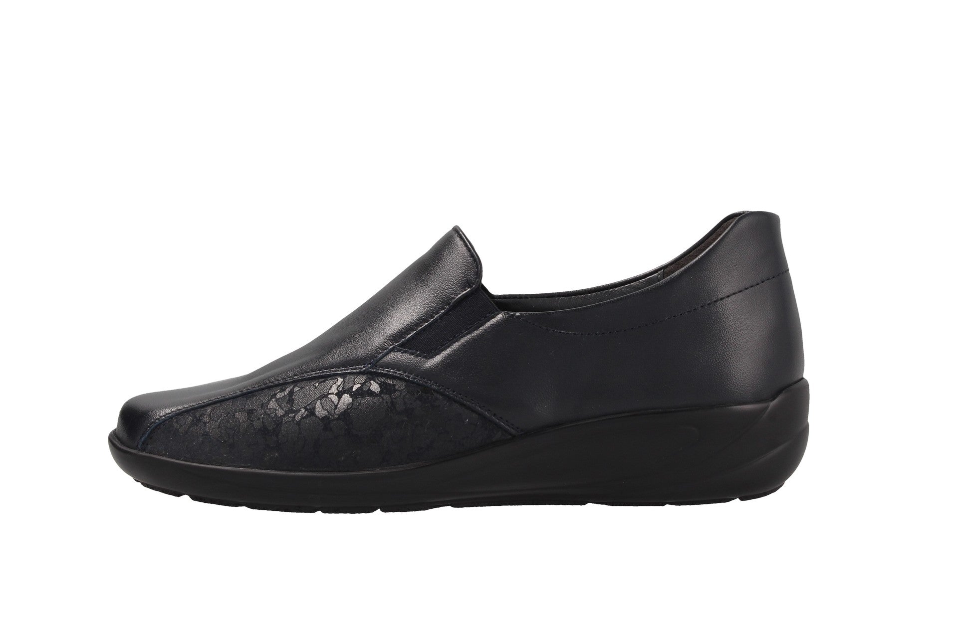 Birgit – ocean/midnight blue – slippers – B6615