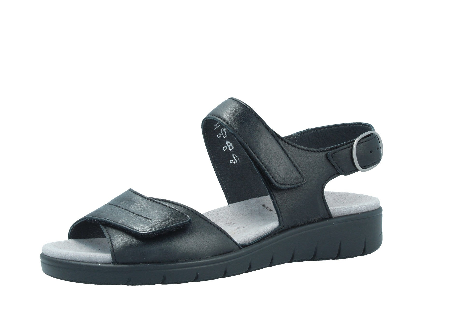 Dunja – black – sandals – D4045