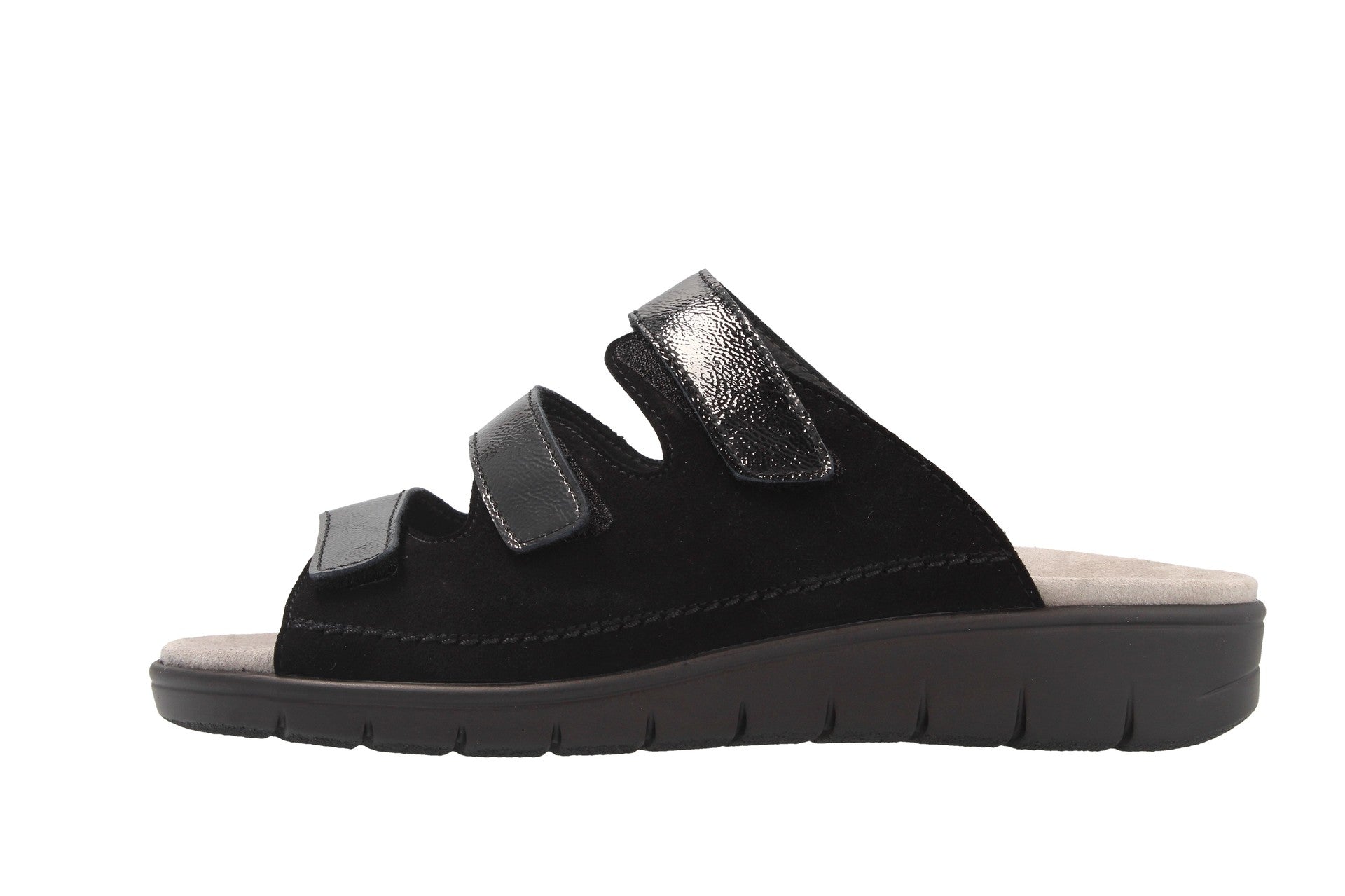 Dunja – schwarz – Pantolette – D4205