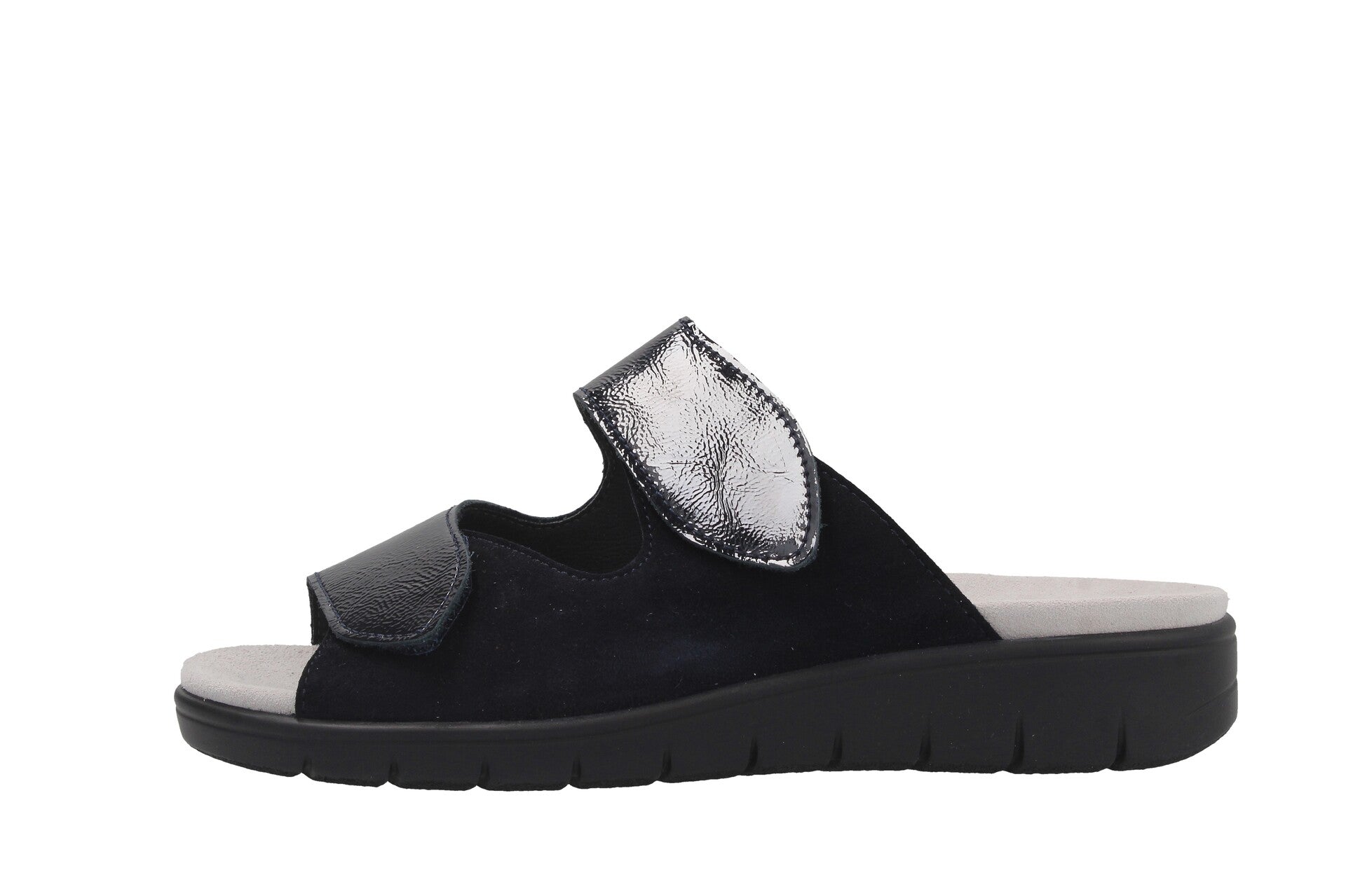 Dunja – midnightblue – Pantolette – D4265