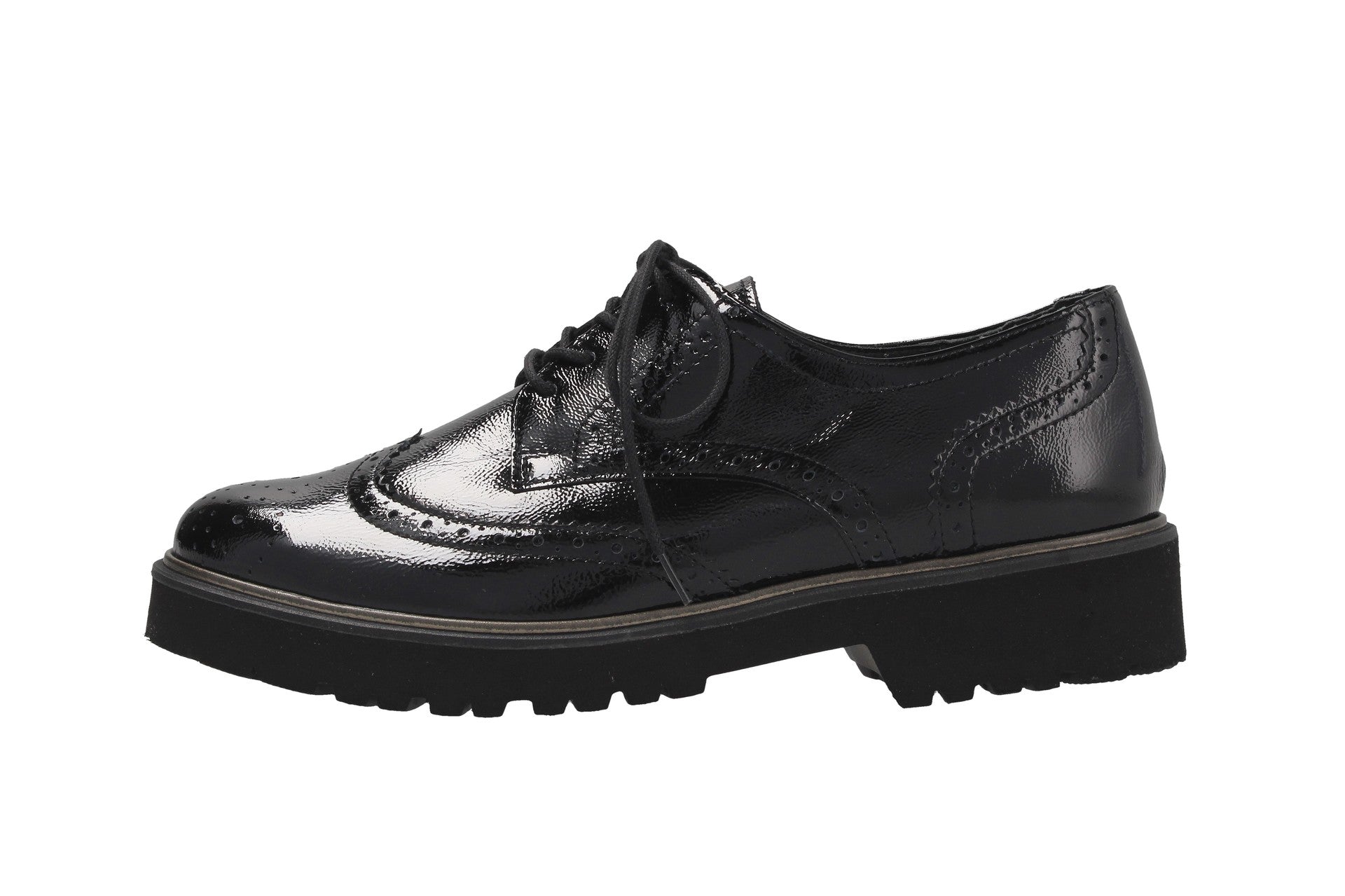 Elena – schwarz – Schnürschuh – E8107