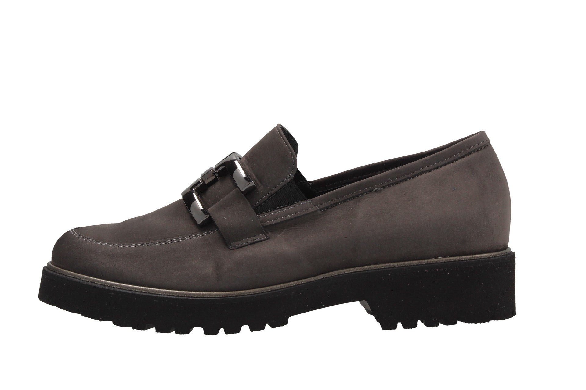 Elena – grau – Slipper – E8337