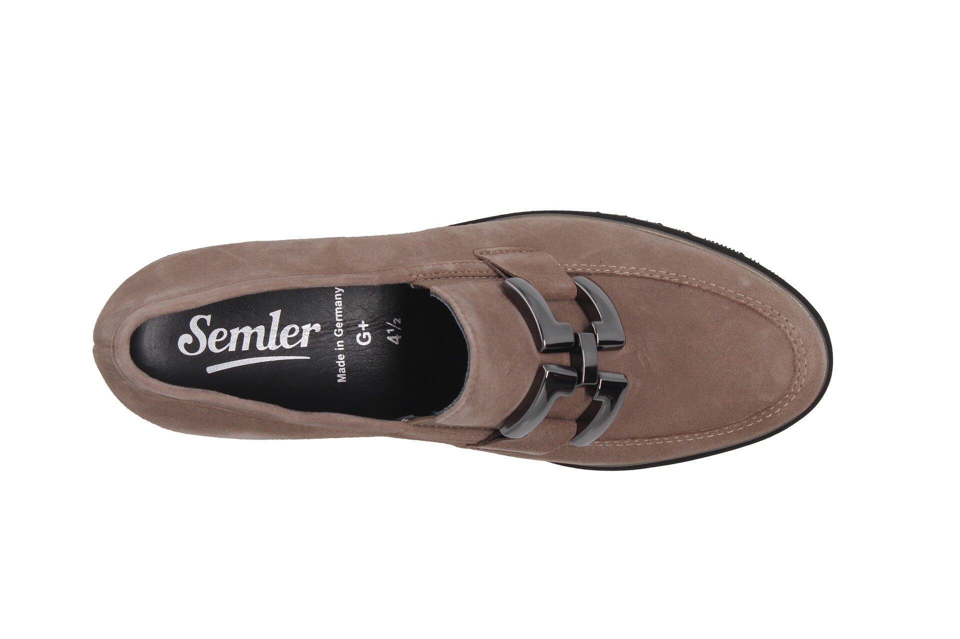 Elena – taupe – Slipper – E8337