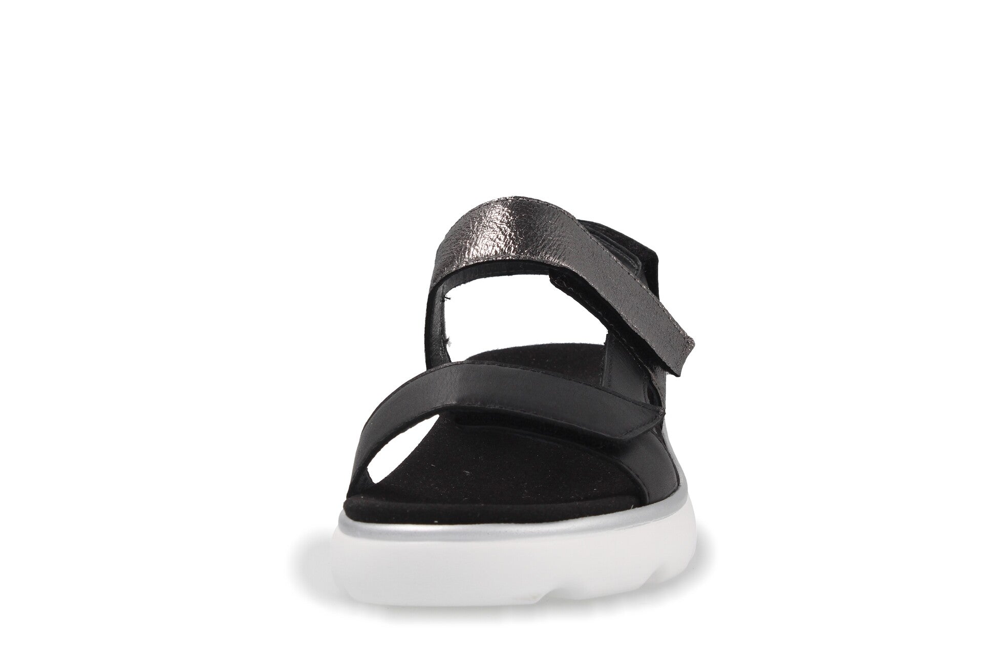 Geli – schwarz/grau – Sandalette – G3015