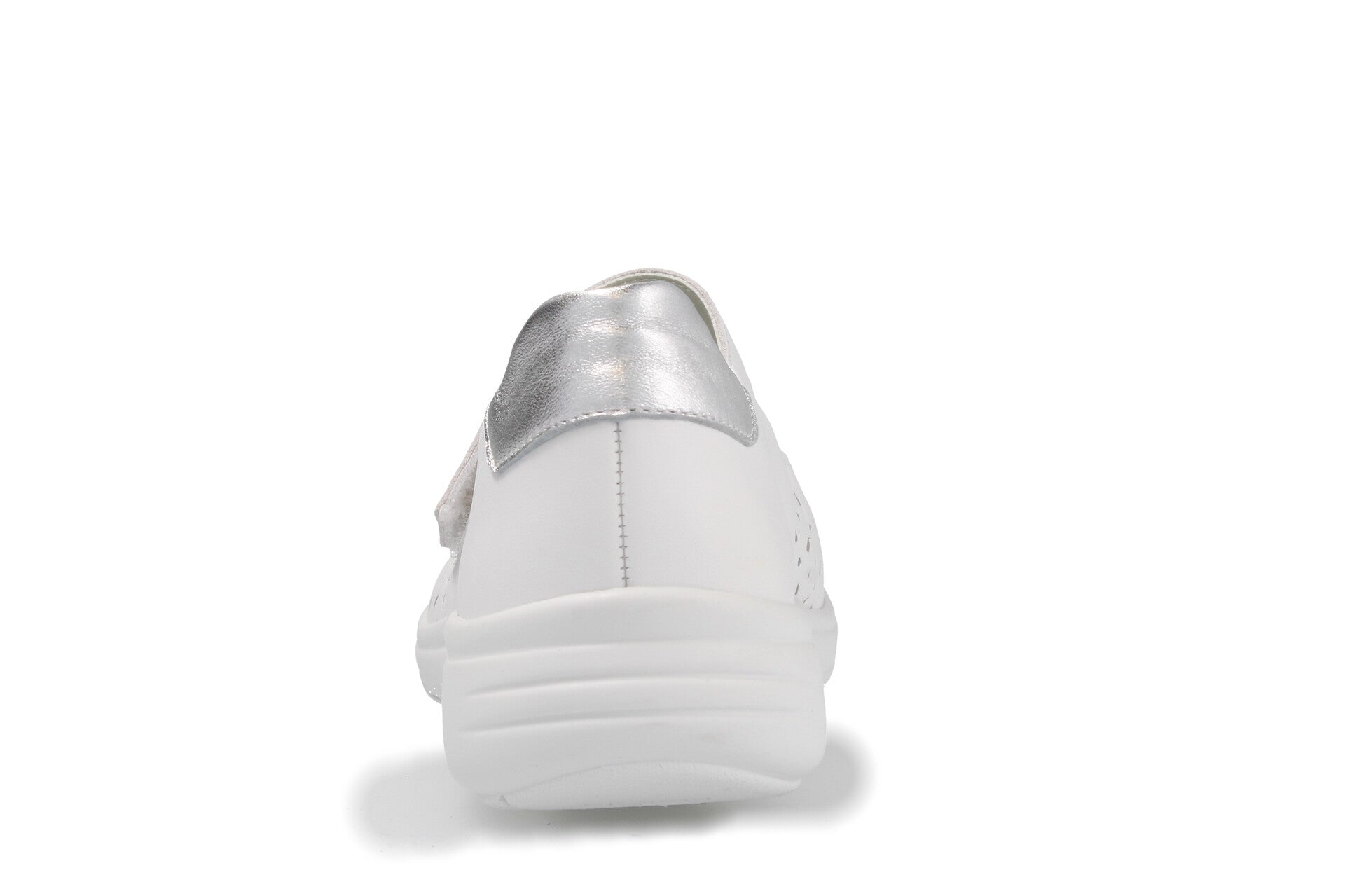 Greta – weiss/silber – Ballerina – G4075