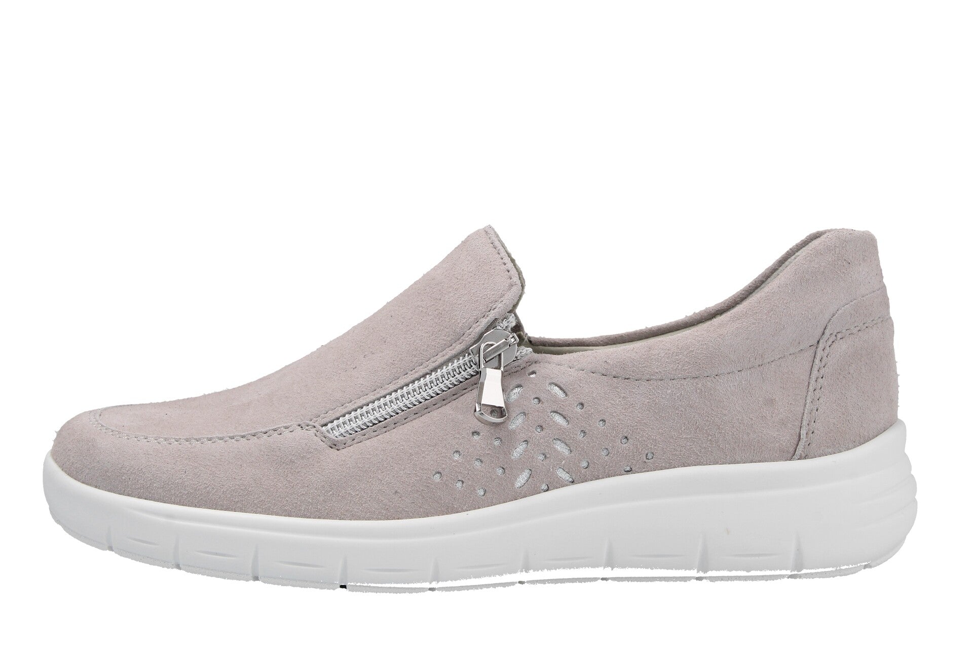 Greta – perle/silber – Slipper – G4195