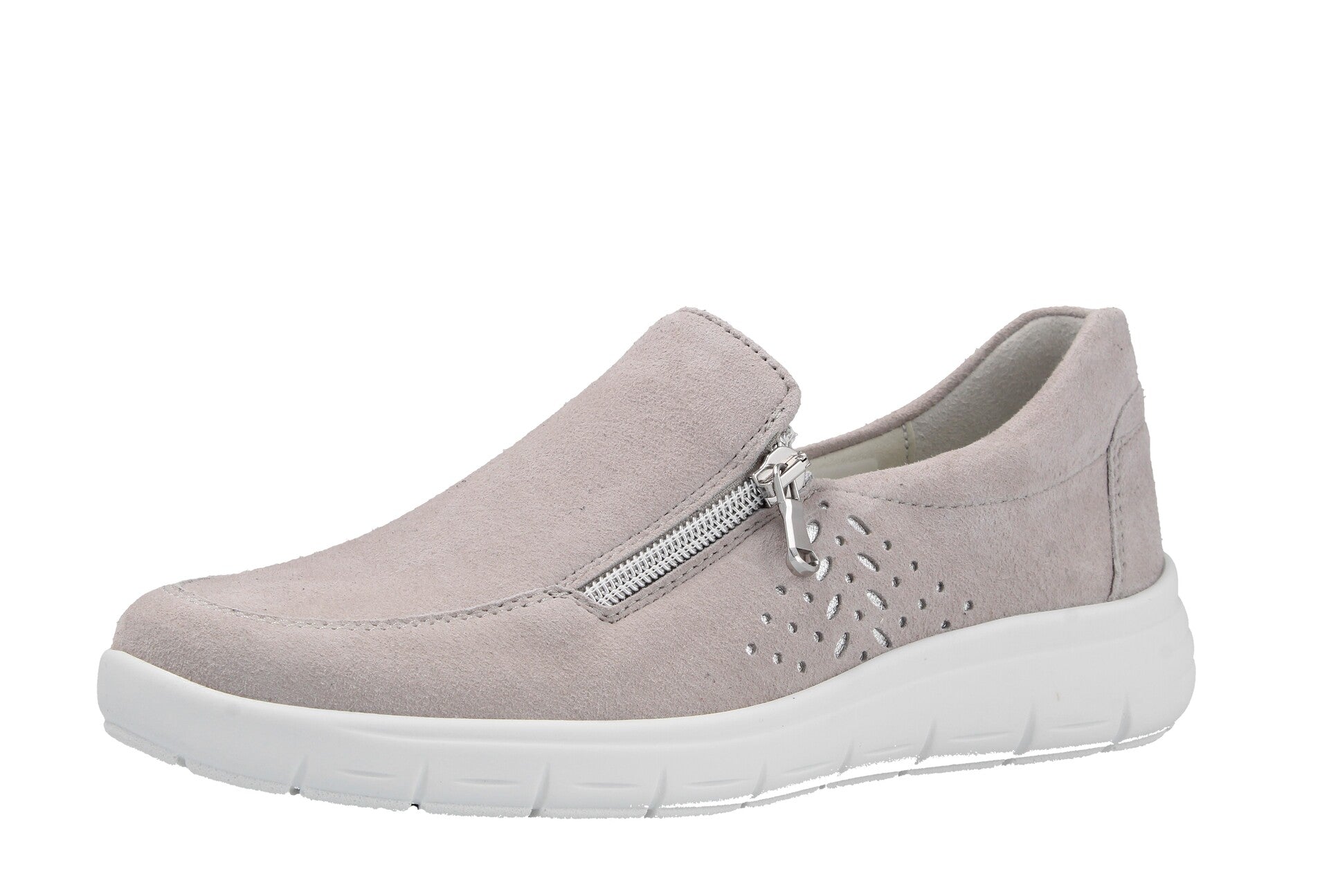 Greta – perle/silber – Slipper – G4195