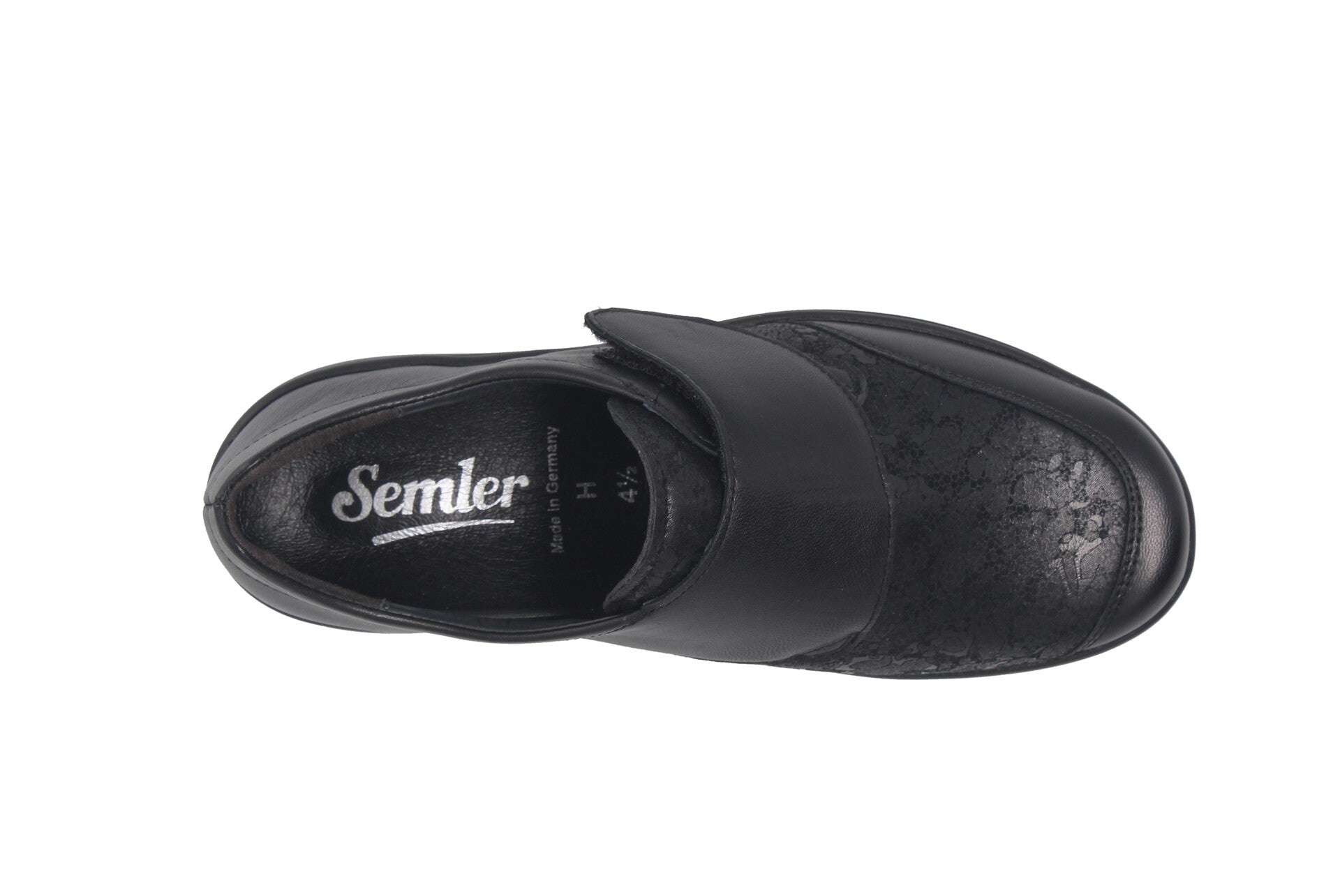 Greta – noir – chaussure à lacets – G4375