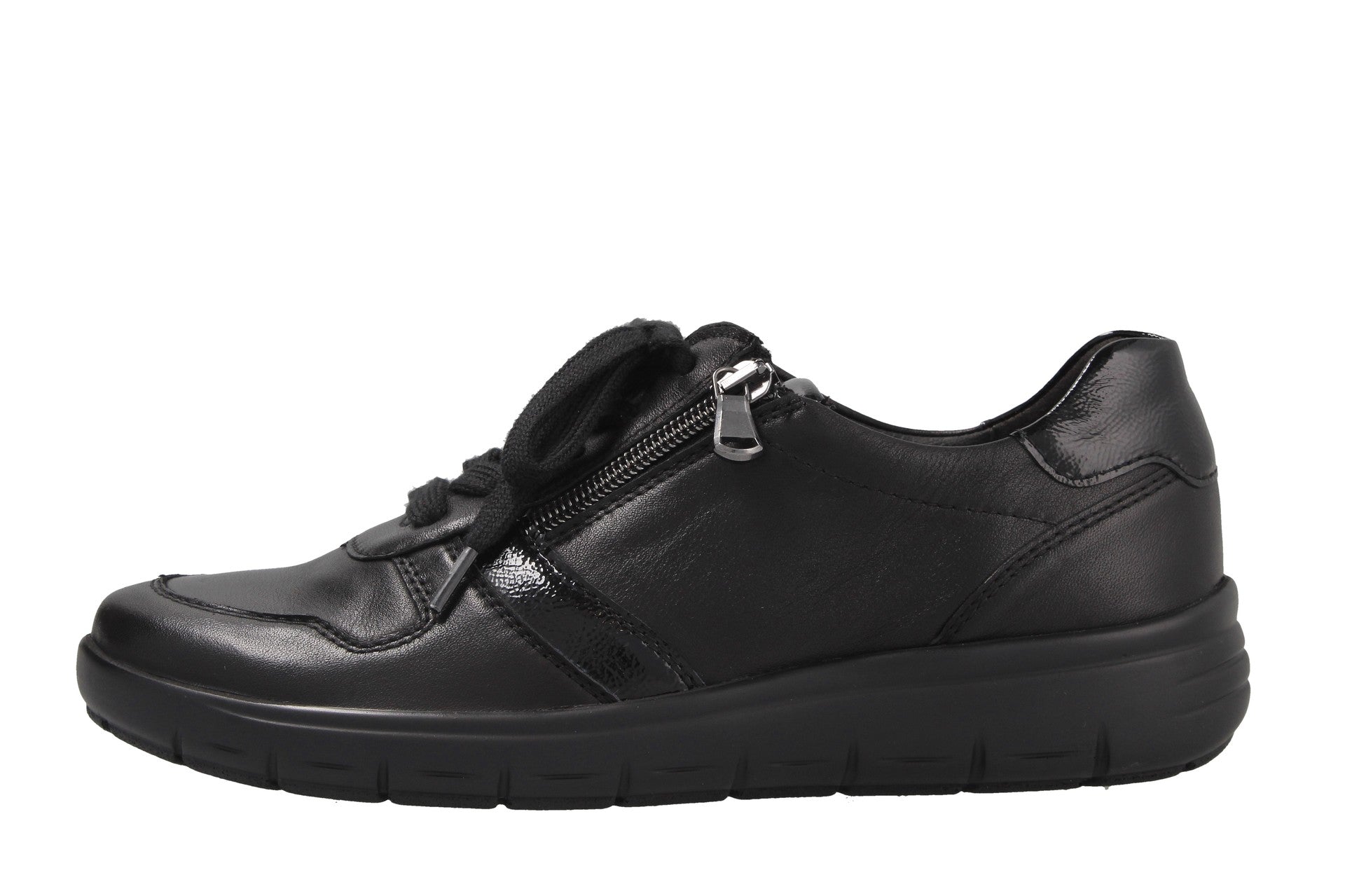 Greta – schwarz – Schnürschuh – G4405