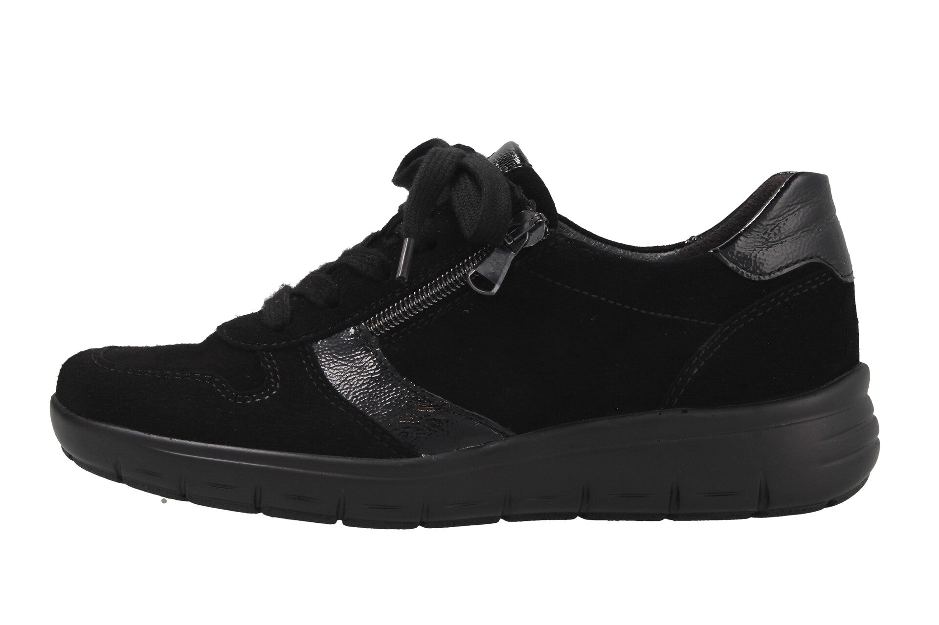 Greta – schwarz – Schnürschuh – G4405