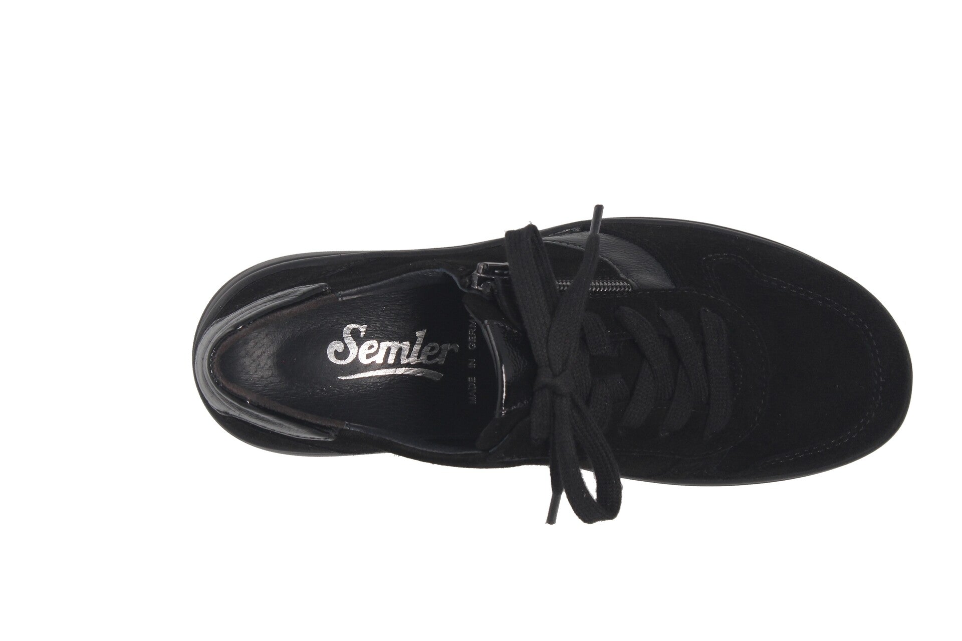 Greta – schwarz – Schnürschuh – G4405
