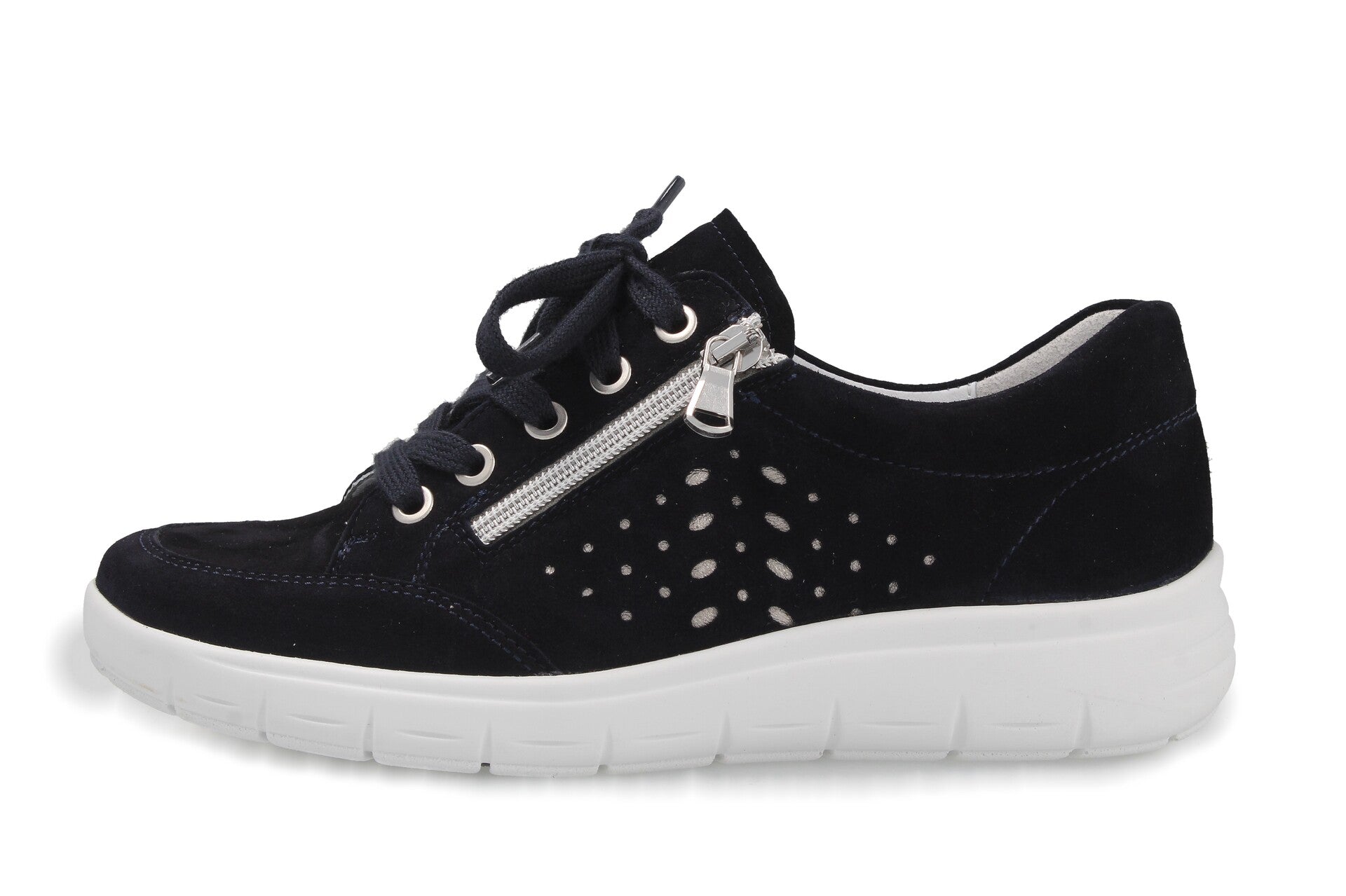 Gudrun – midnightblue/stone – Schnürschuh – G5165