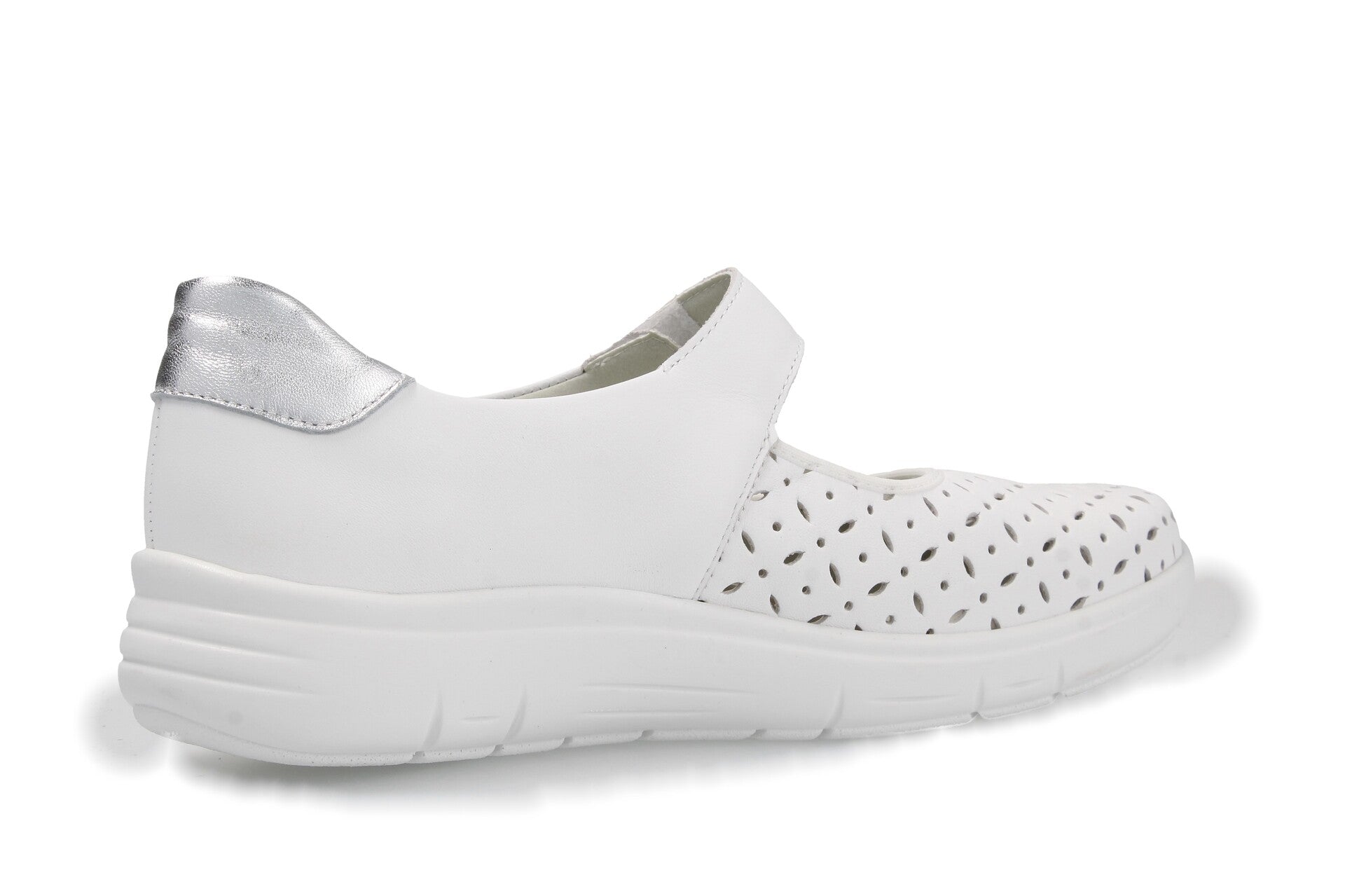 Gisela – weiss/silber – Ballerina – G6075
