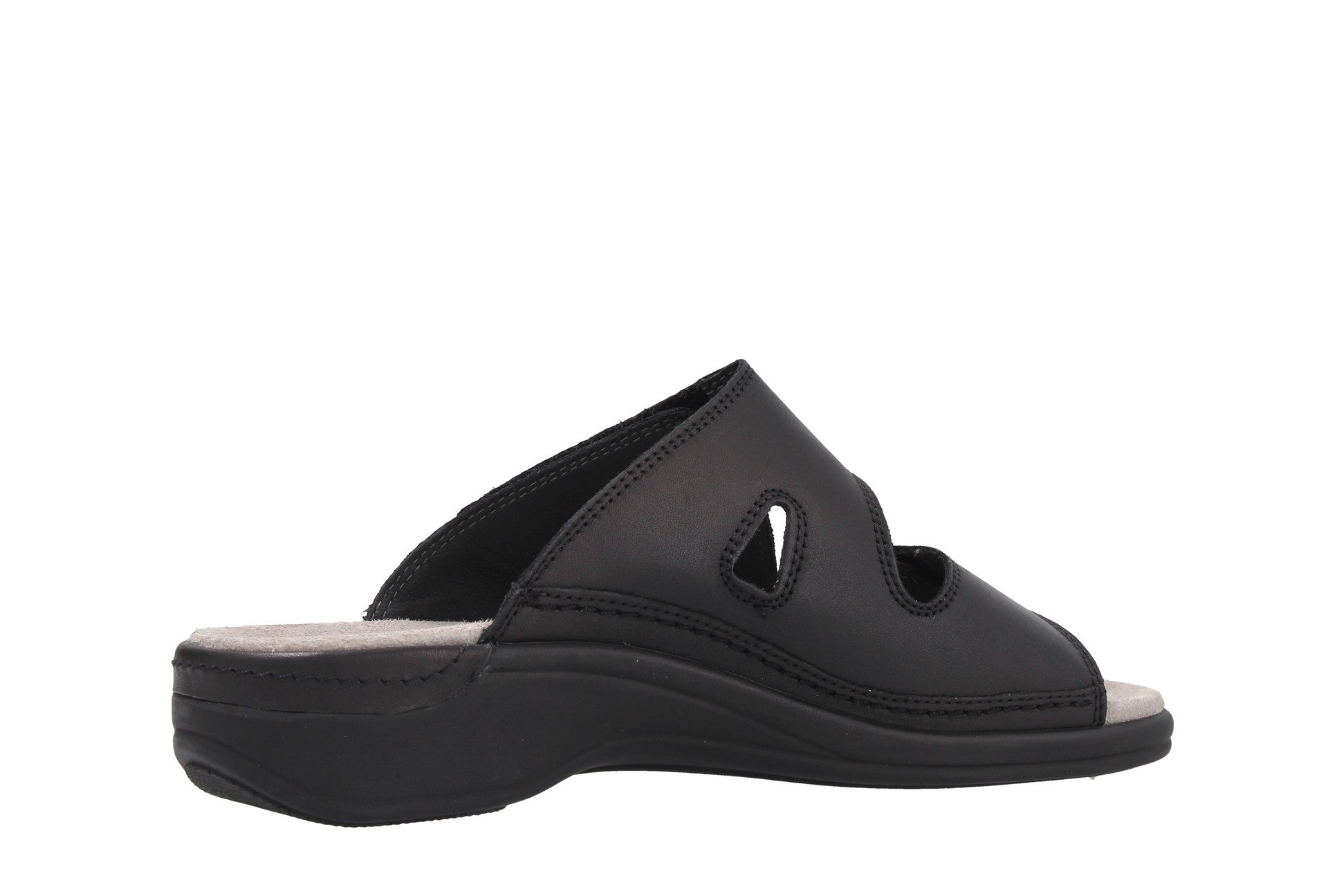 Heike – schwarz – Pantolette – H1065