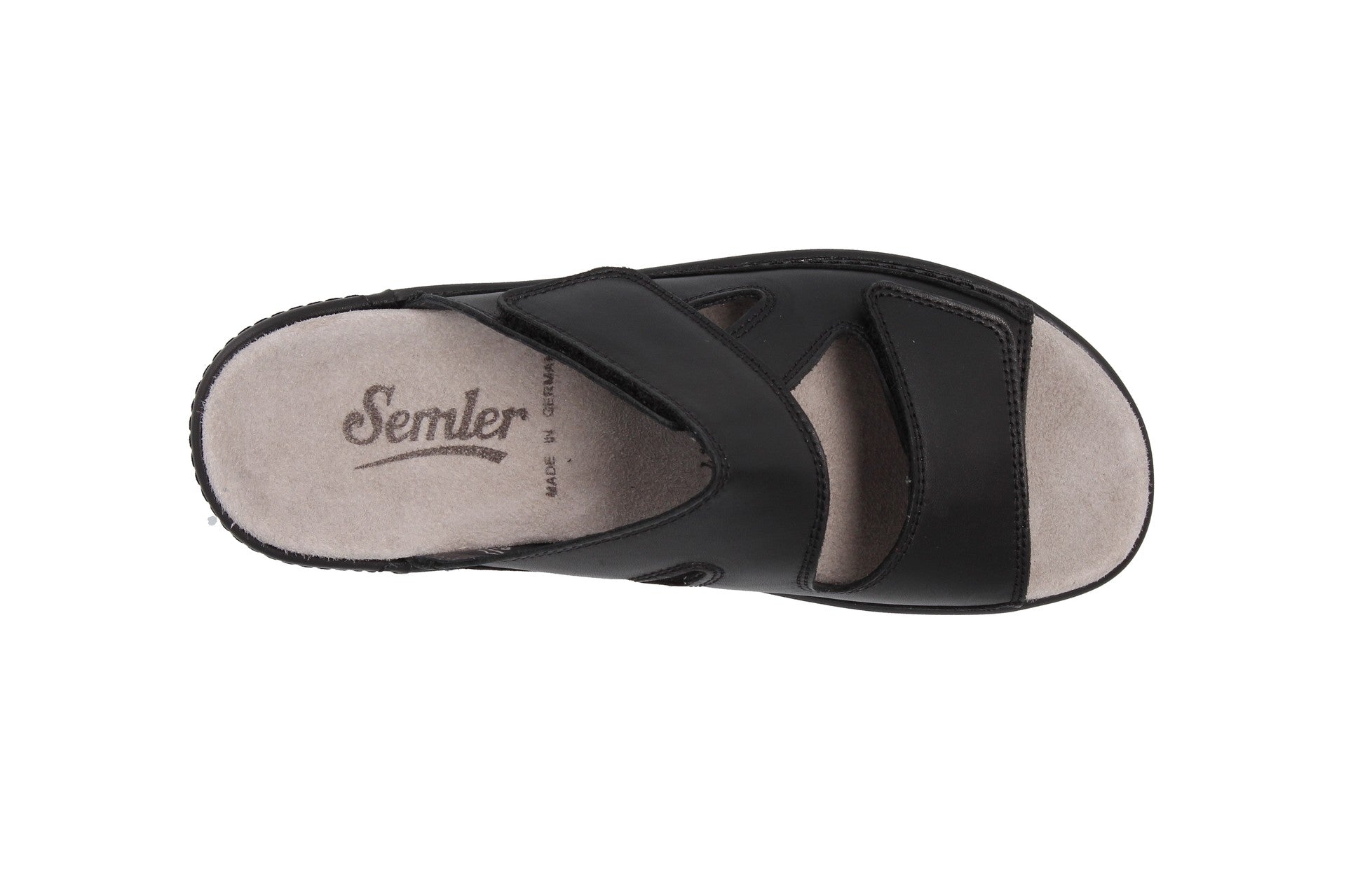 Heike – schwarz – Pantolette – H1065