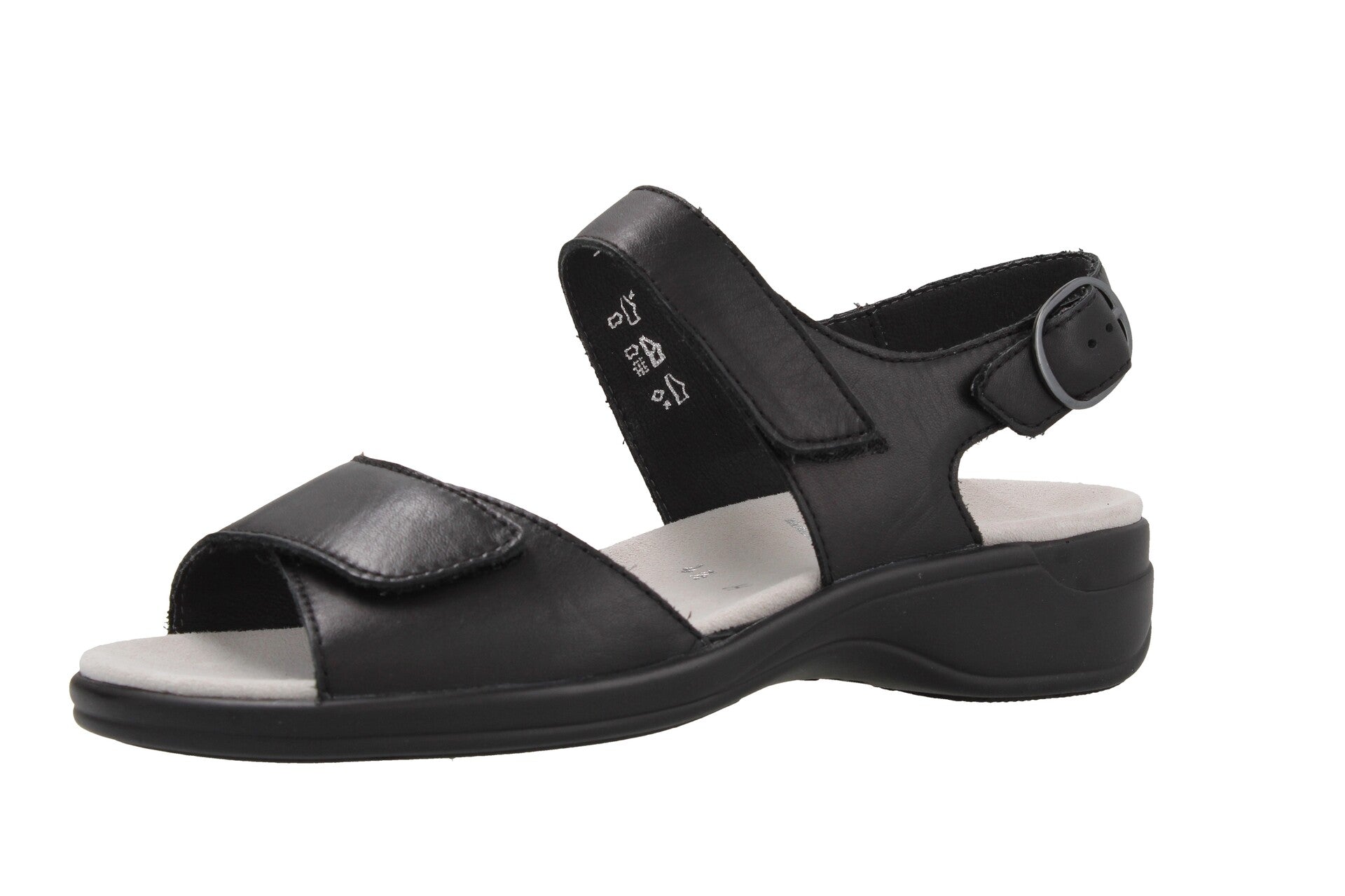 Heike – schwarz – Sandalette – H1285