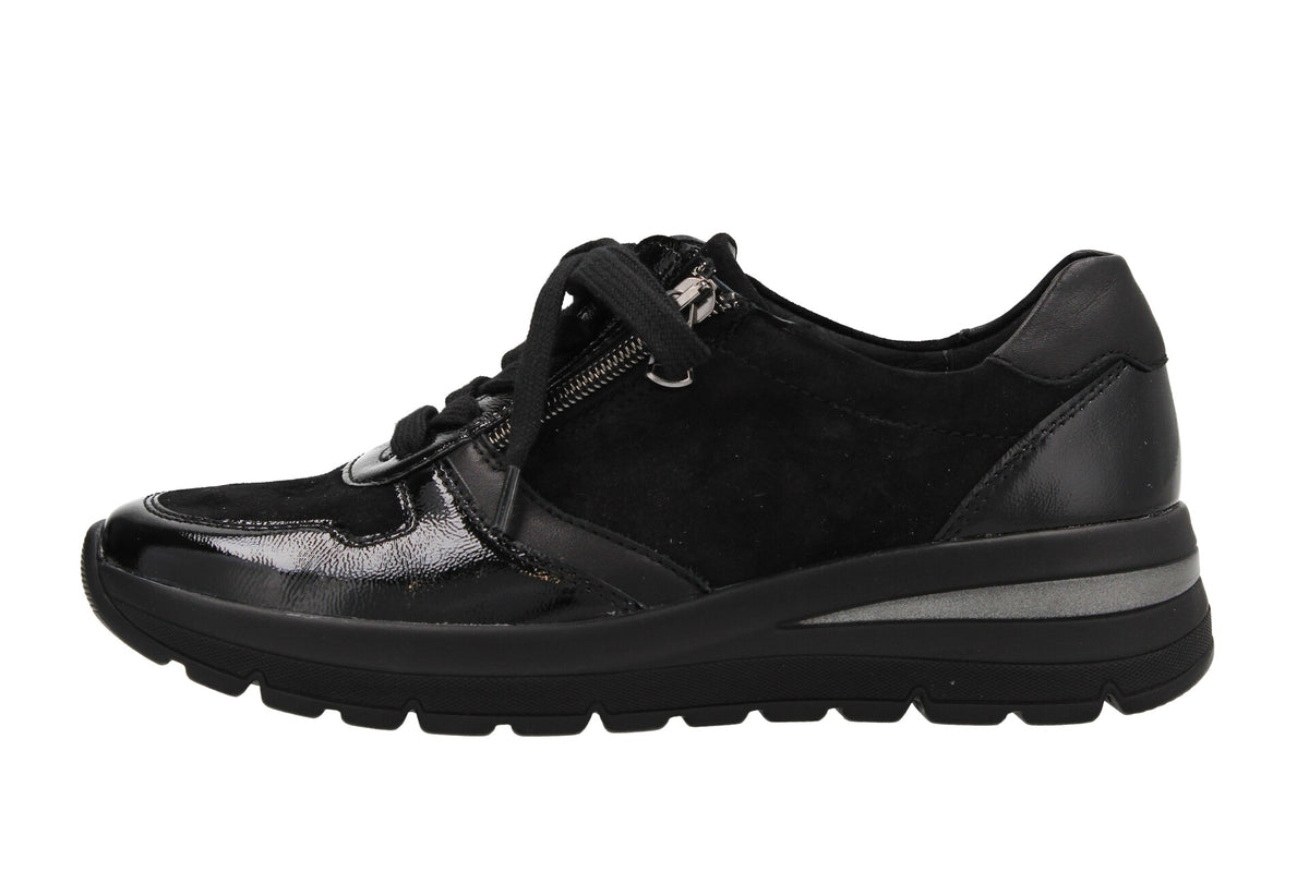 Josie – schwarz – Schnürschuh – J5015
