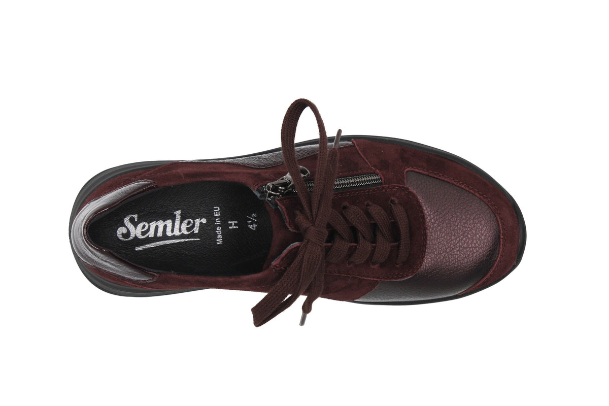 Josie – cassis – Schnürschuh – J5025